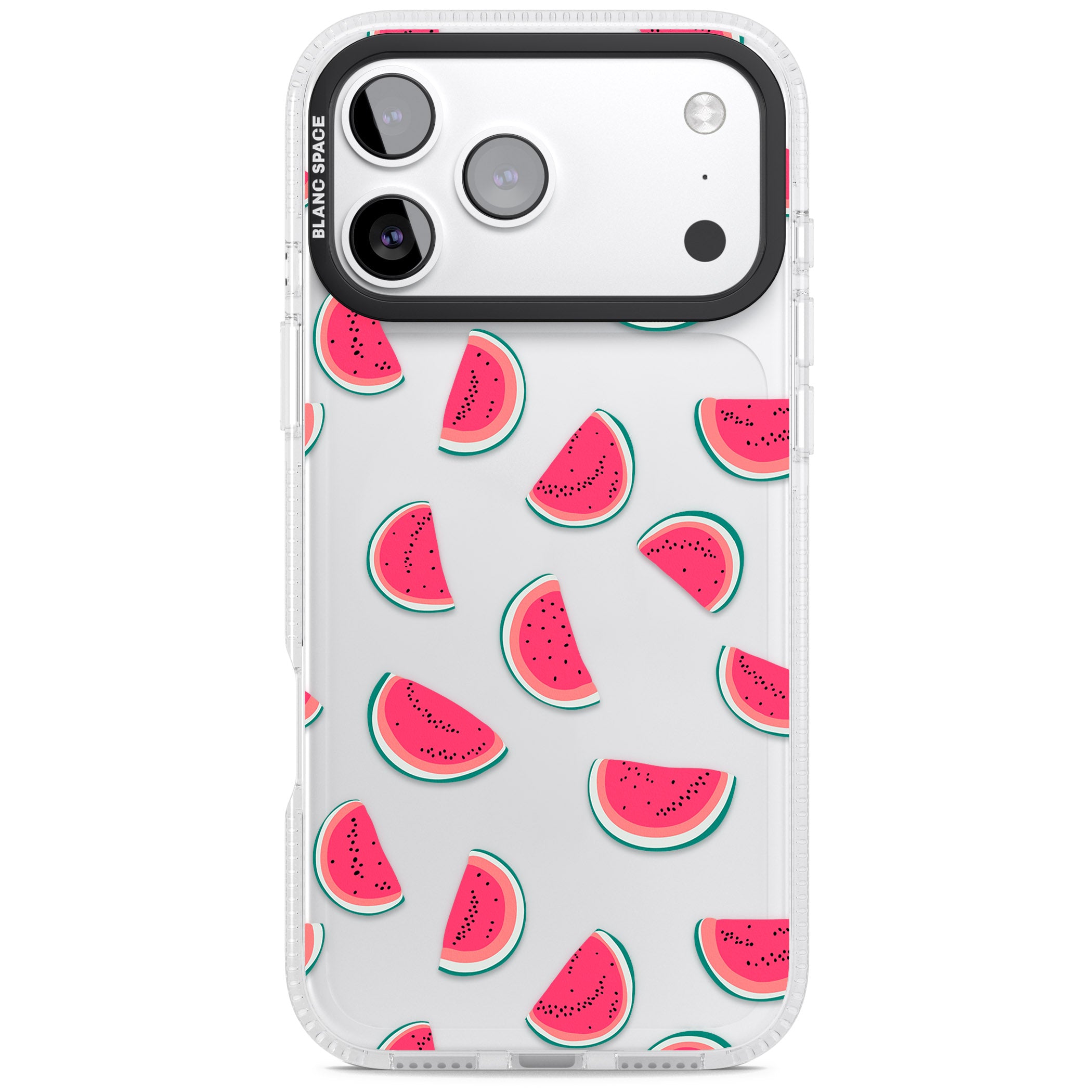 Watermelon Slices iPhone 17 Pro Impact Air Clear Phone Case