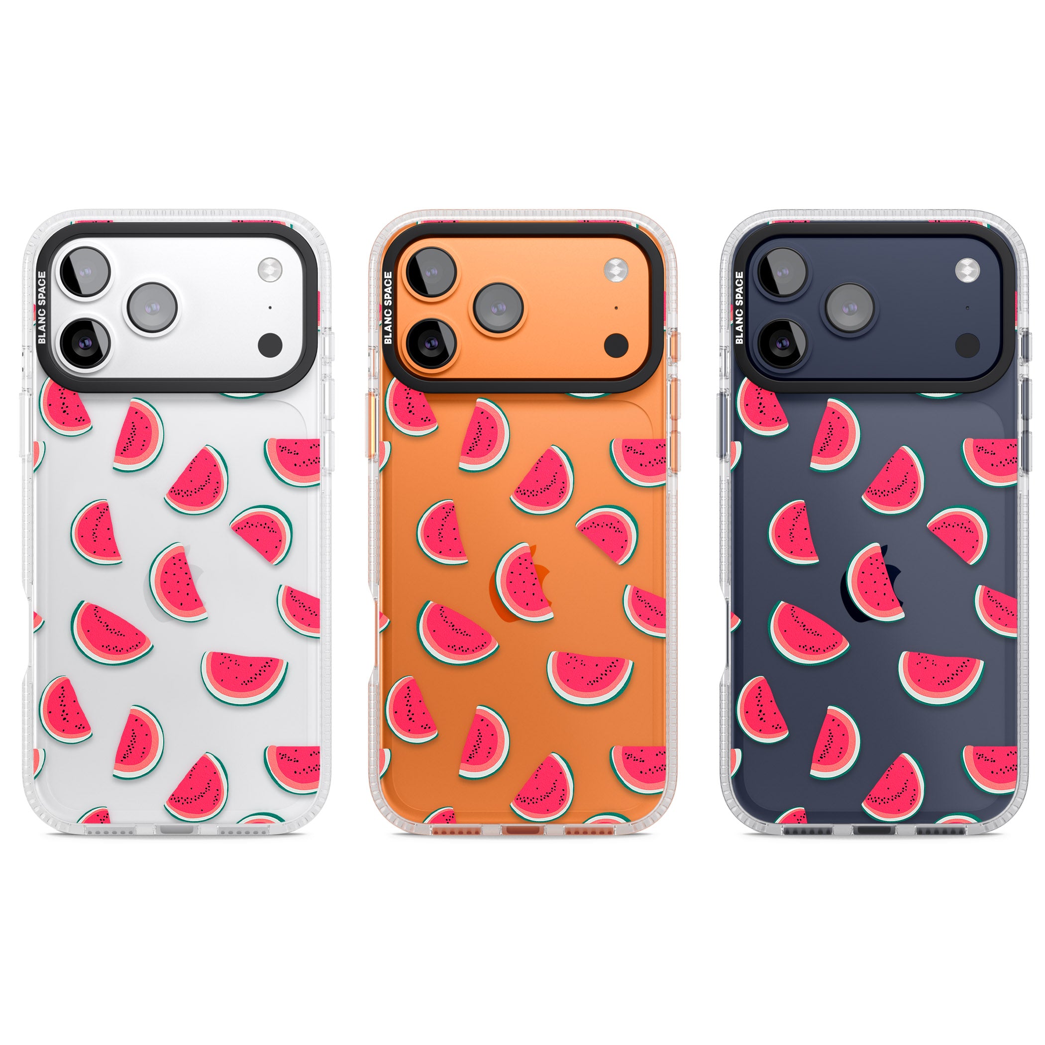 Watermelon Slices iPhone 17 Pro Impact Air Clear Phone Case APT Impact Protection