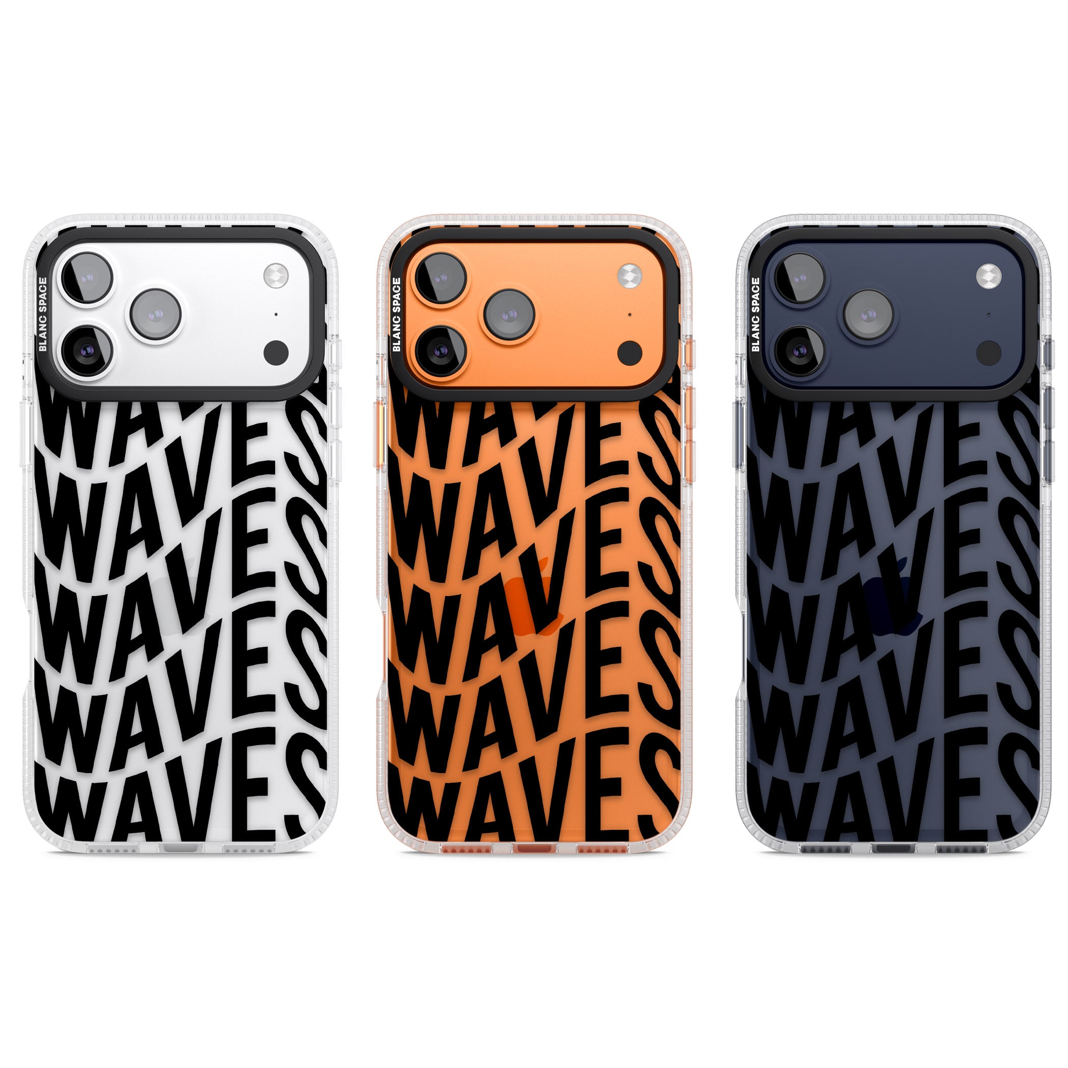 Waves iPhone 17 Pro Impact Air Clear Phone Case APT Impact Protection
