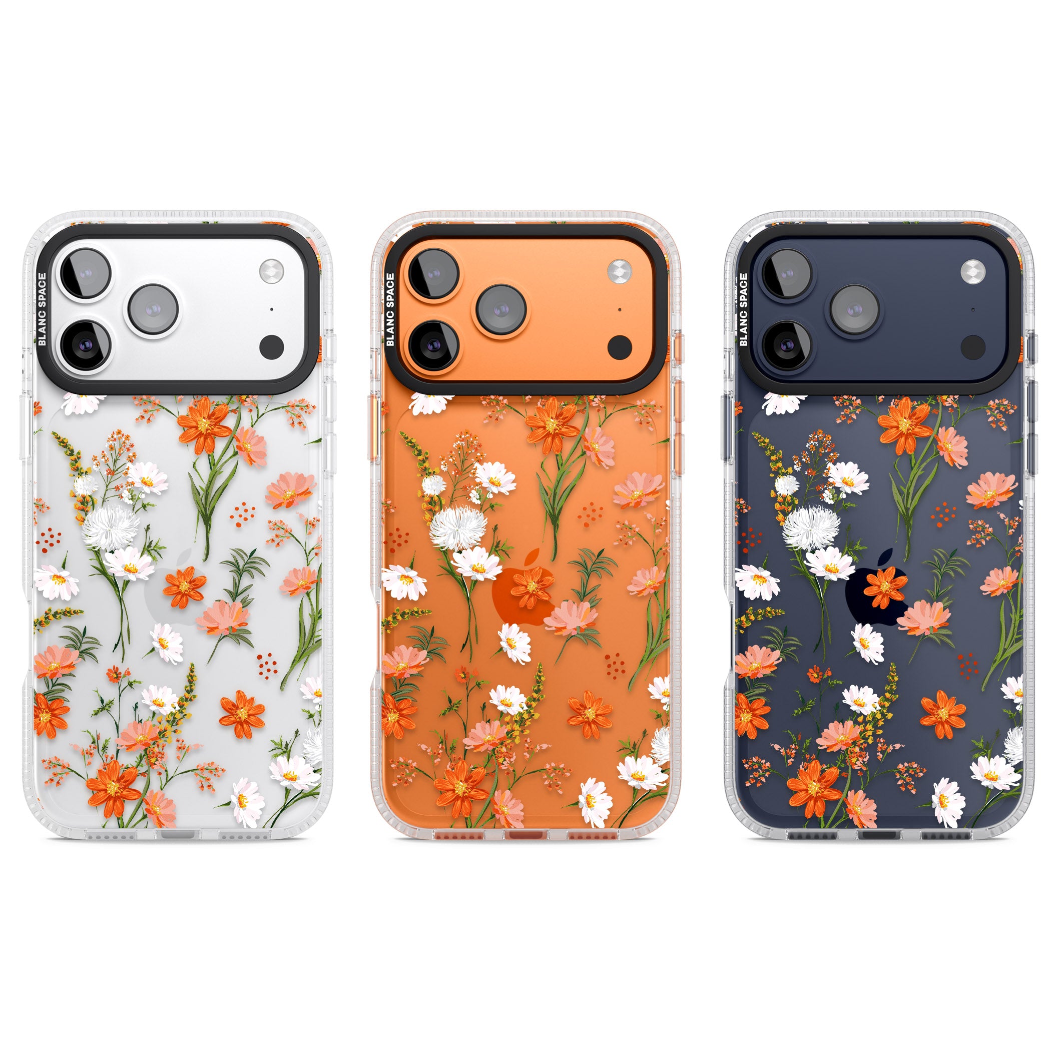 Sunset Wildflowers iPhone 17 Pro Impact Air Clear Phone Case APT Impact Protection