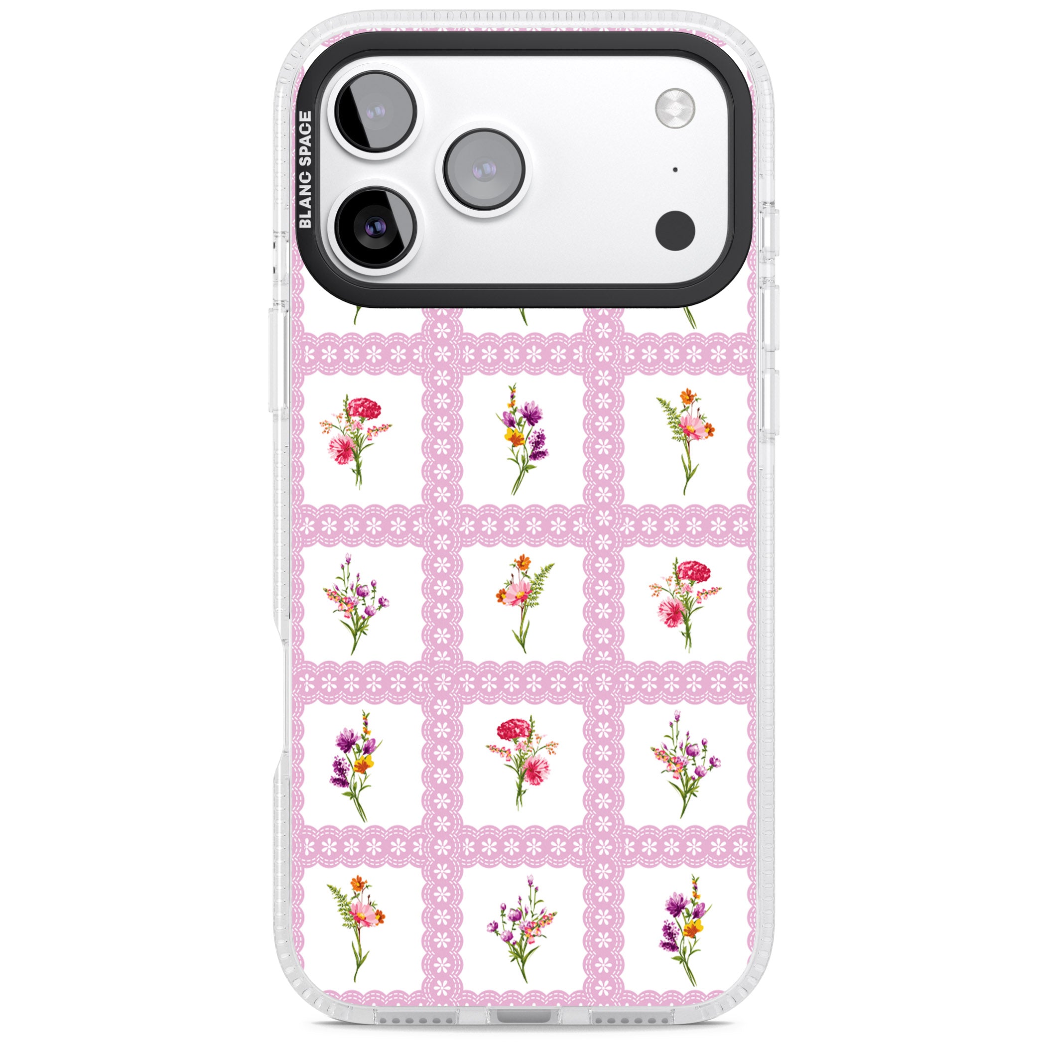 Wildflower Windows iPhone 17 Pro Impact Air Clear Phone Case