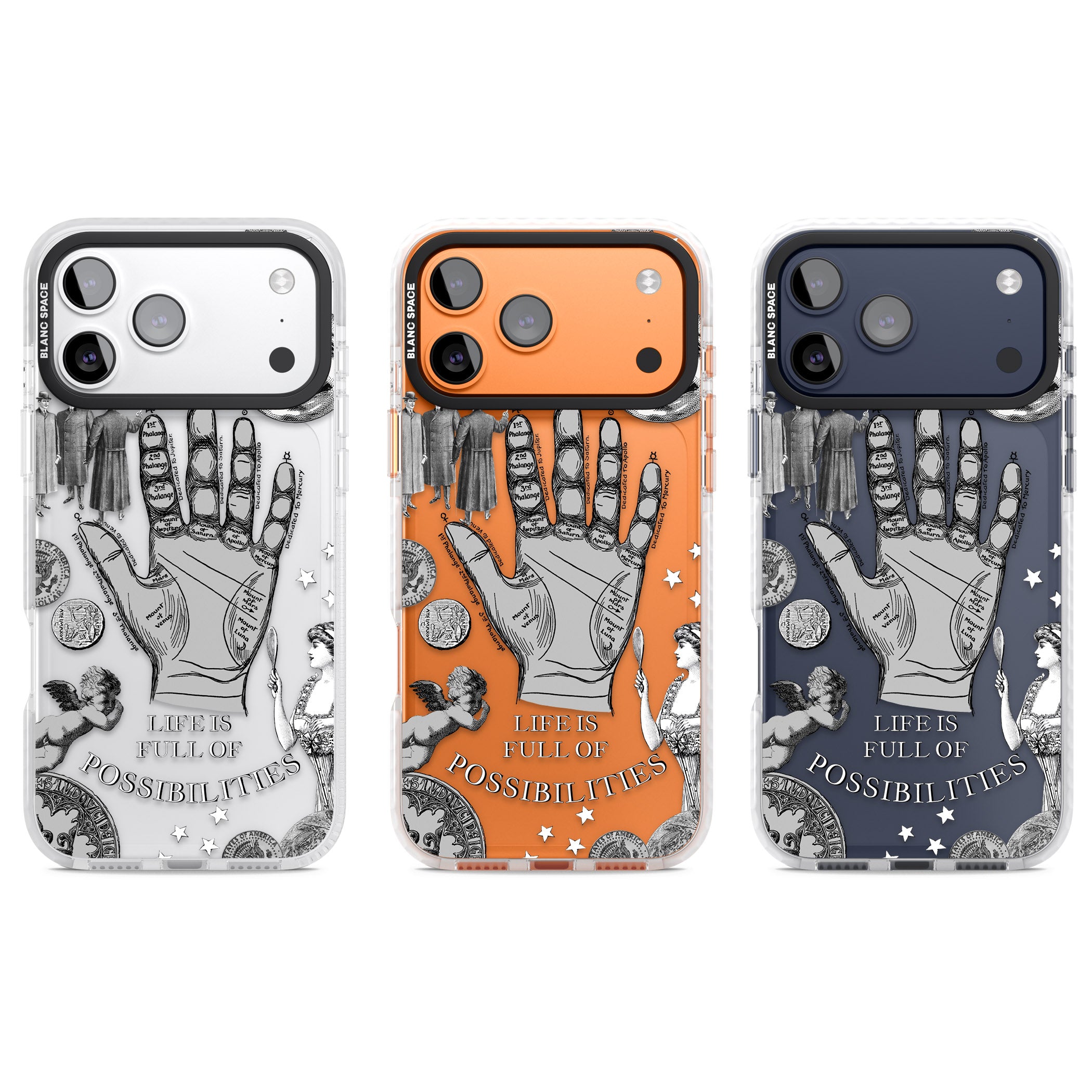 Life Is Full Of Possibilities iPhone 17 Pro Impact Clear Phone Case APT Impact Protection