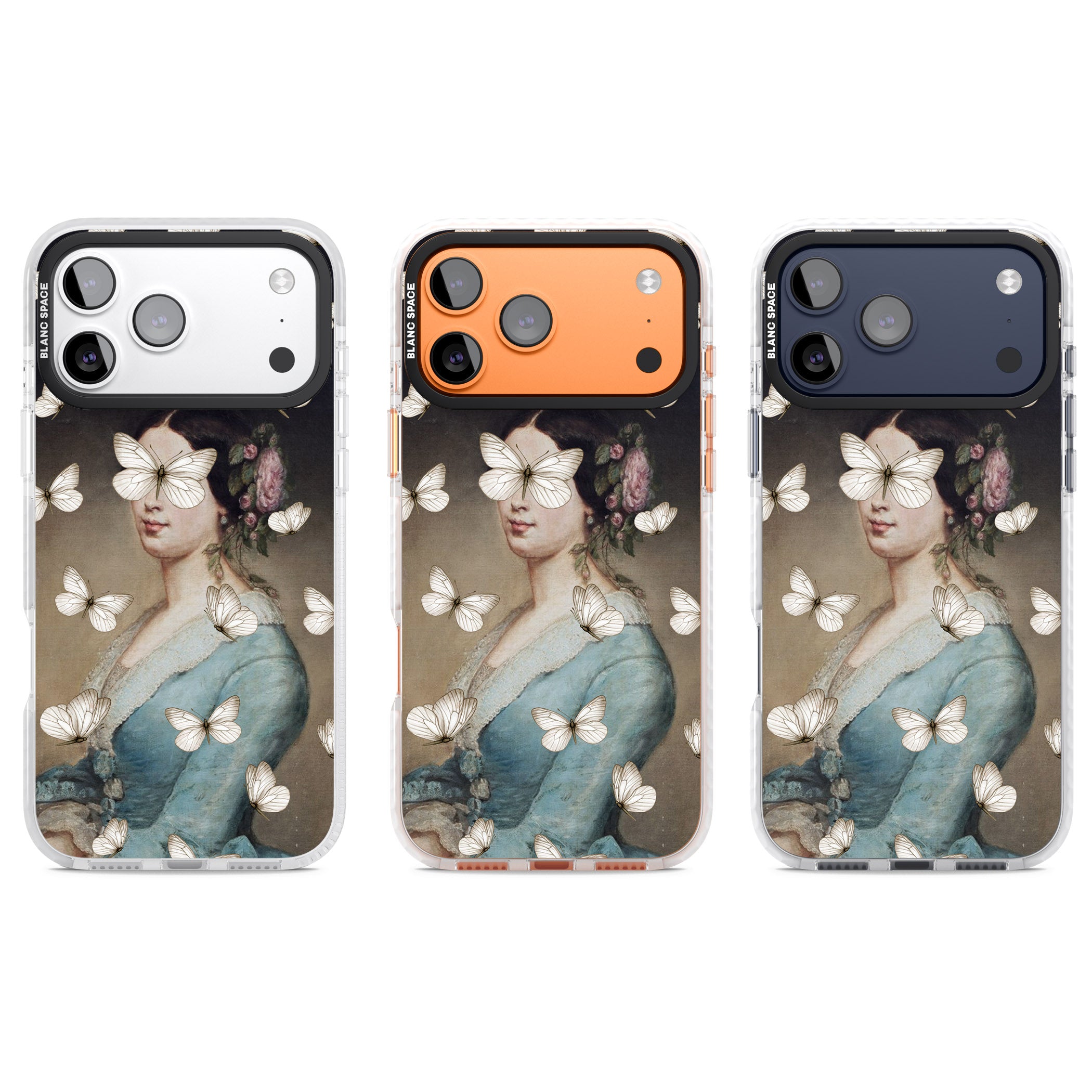 Butterfly Beauty iPhone 17 Pro Impact Clear Phone Case APT Impact Protection