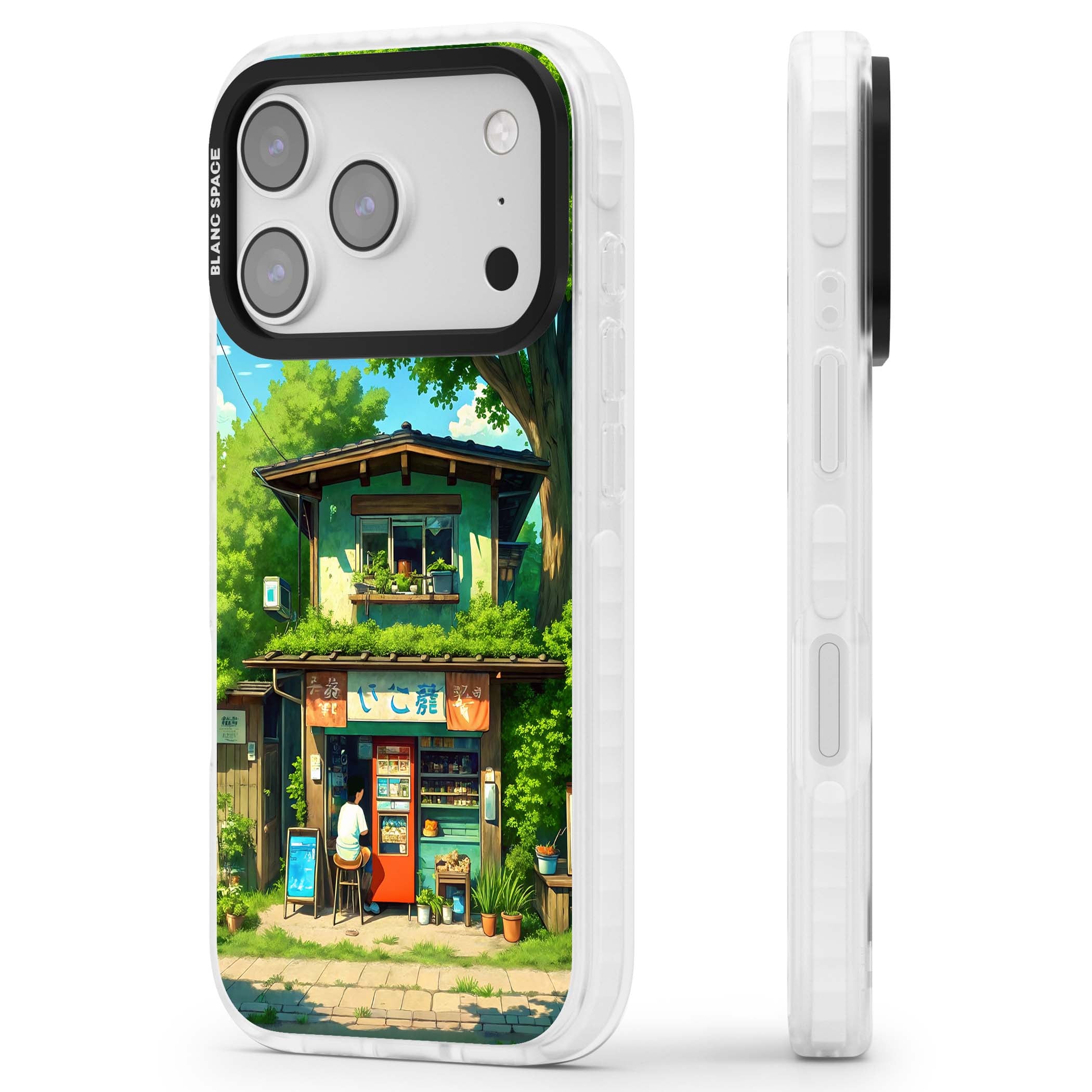 Countryside Kiosk for her iPhone case | Black Impact case for iPhone 17 Pro, iPhone 17 Pro Max