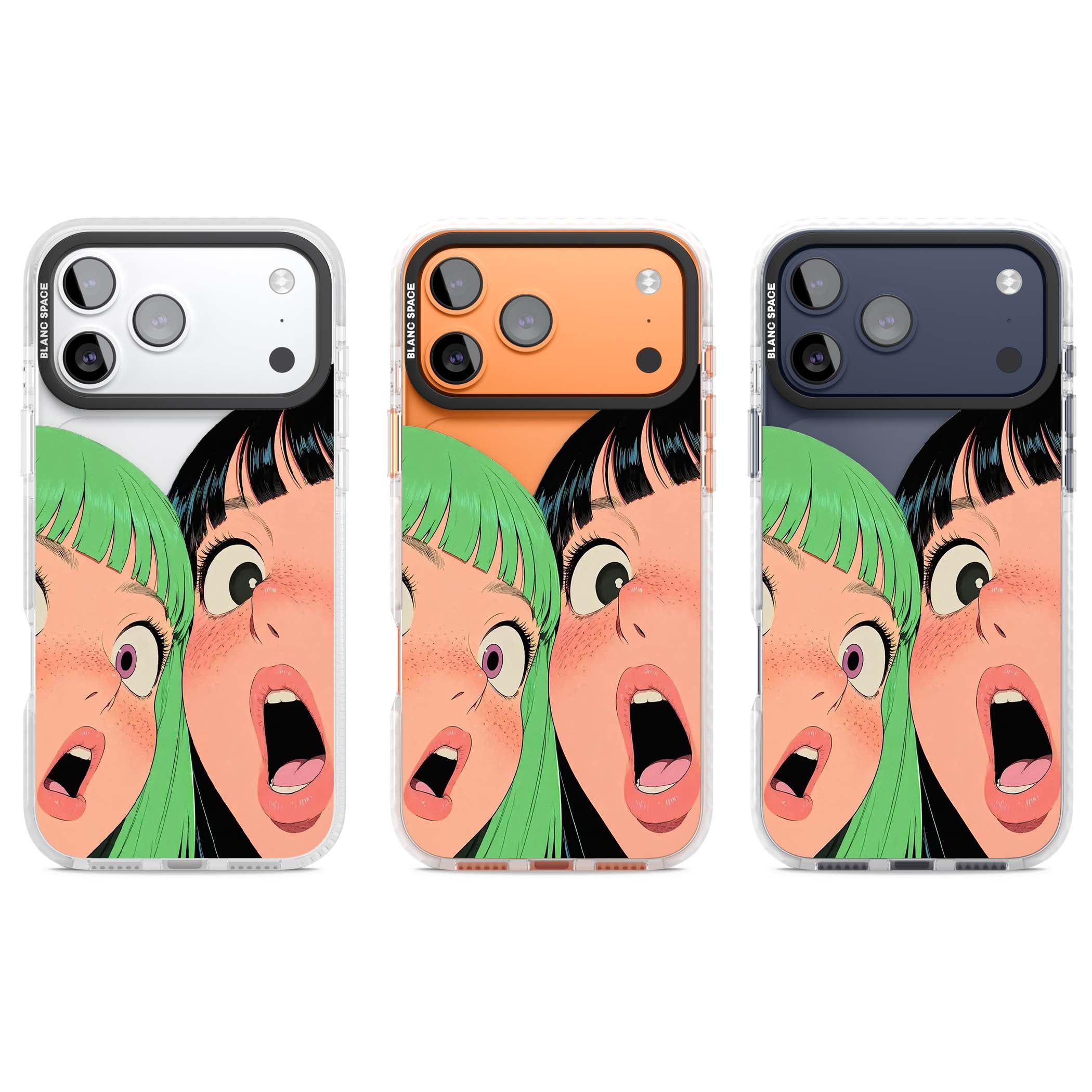 Gasp for her iPhone case | Black Impact case for iPhone 17 Pro, iPhone 17 Pro Max