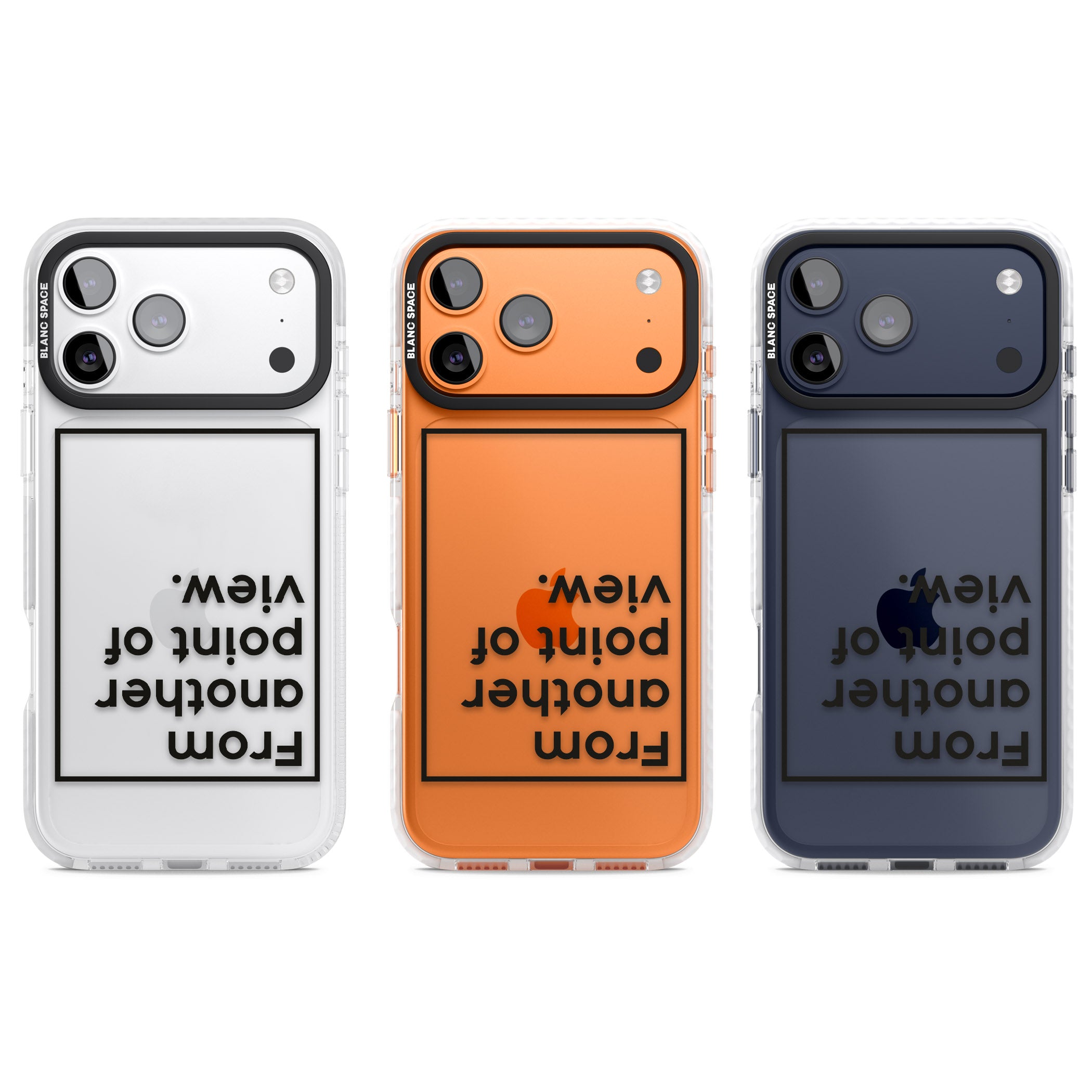 Another Point Of View iPhone 17 Pro Impact Clear Phone Case APT Impact Protection