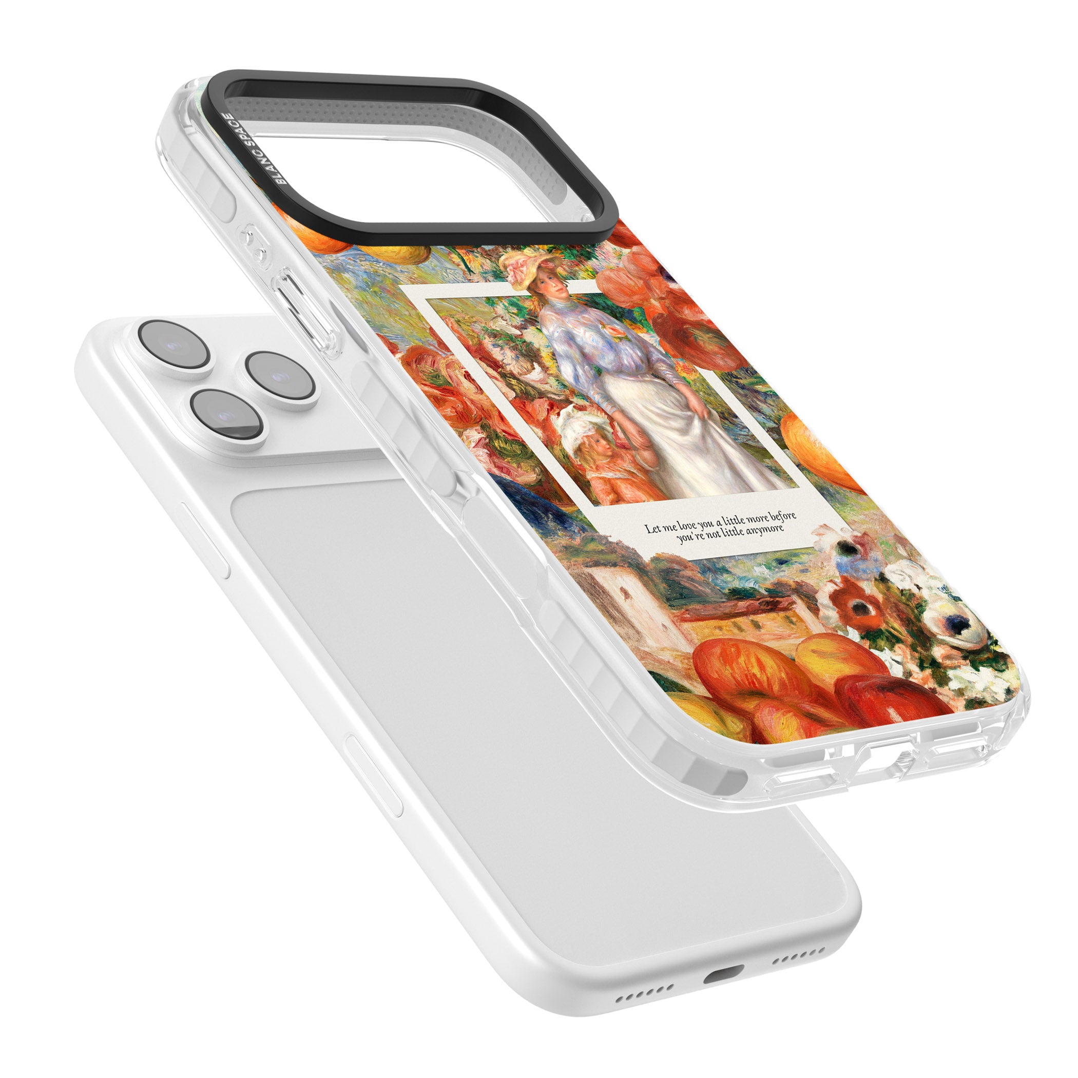 Renoir Mother & Child iPhone 17 Pro Impact Clear Phone Case Colours