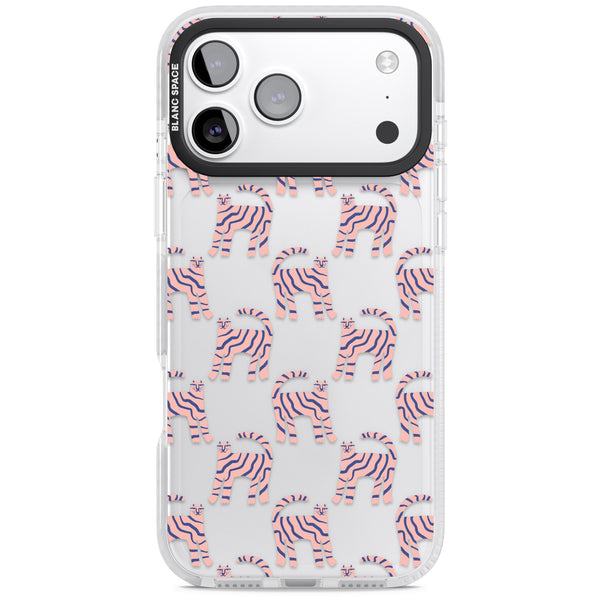 Pink And Blue Cat Pattern