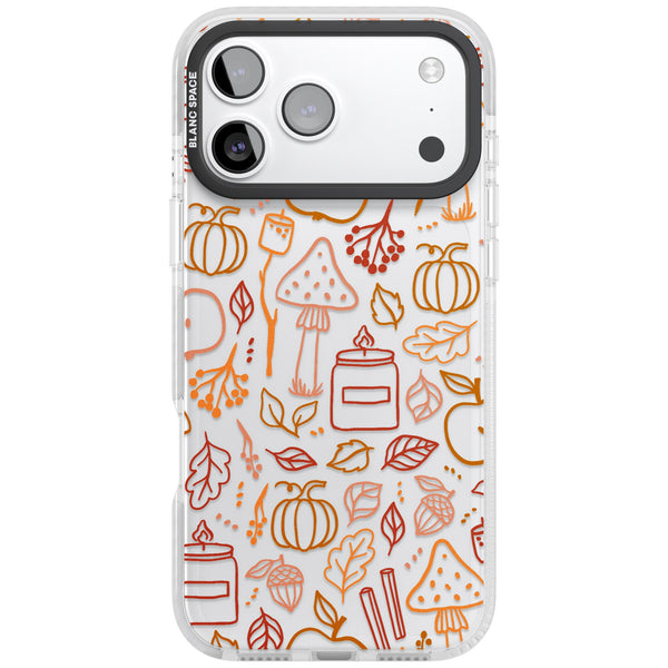 Autumn Line Pattern