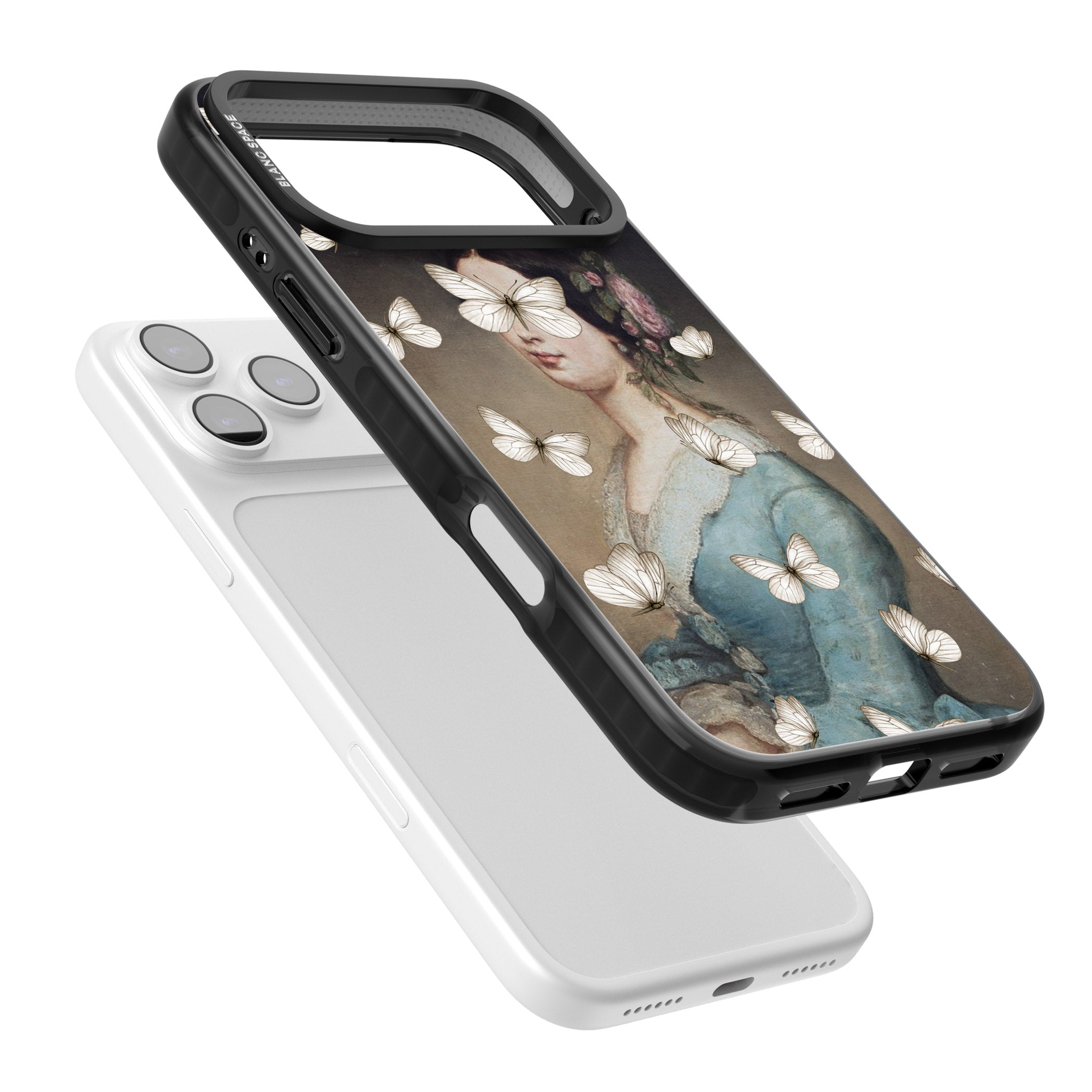 Butterfly Beauty iPhone 17 Pro Impact Black Phone Case Colours