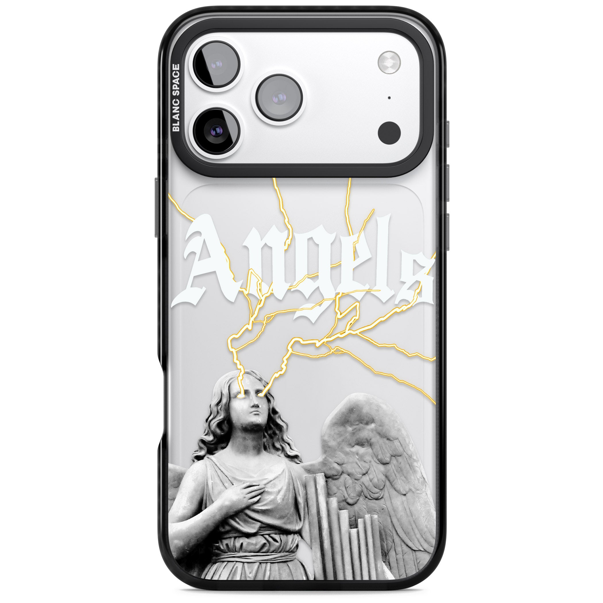 Angels iPhone 17 Pro Impact Black Phone Case