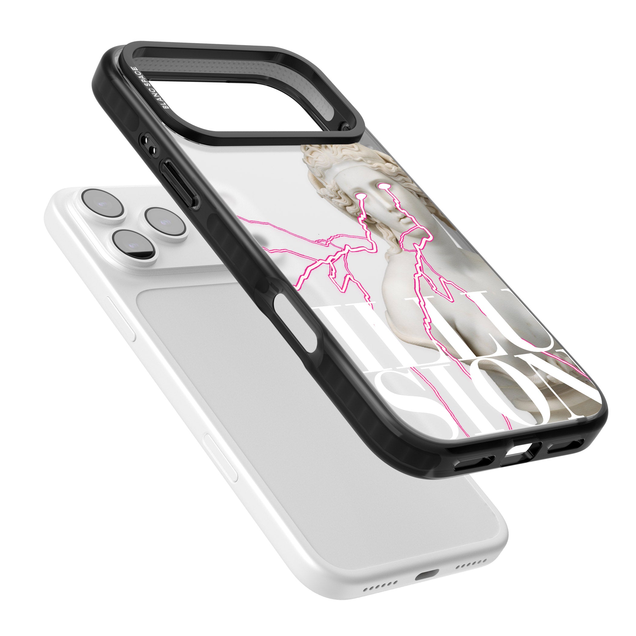 Illusion iPhone 17 Pro Impact Black Phone Case Colours