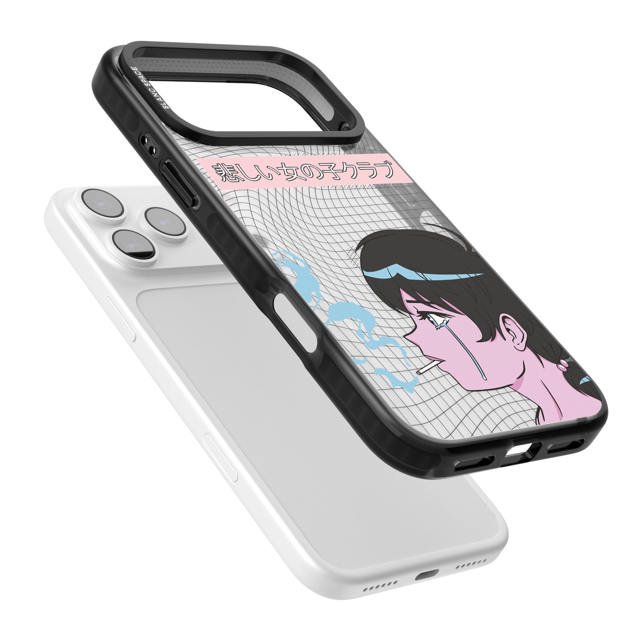 Lost Love iPhone 17 Pro Impact Black Phone Case Colours