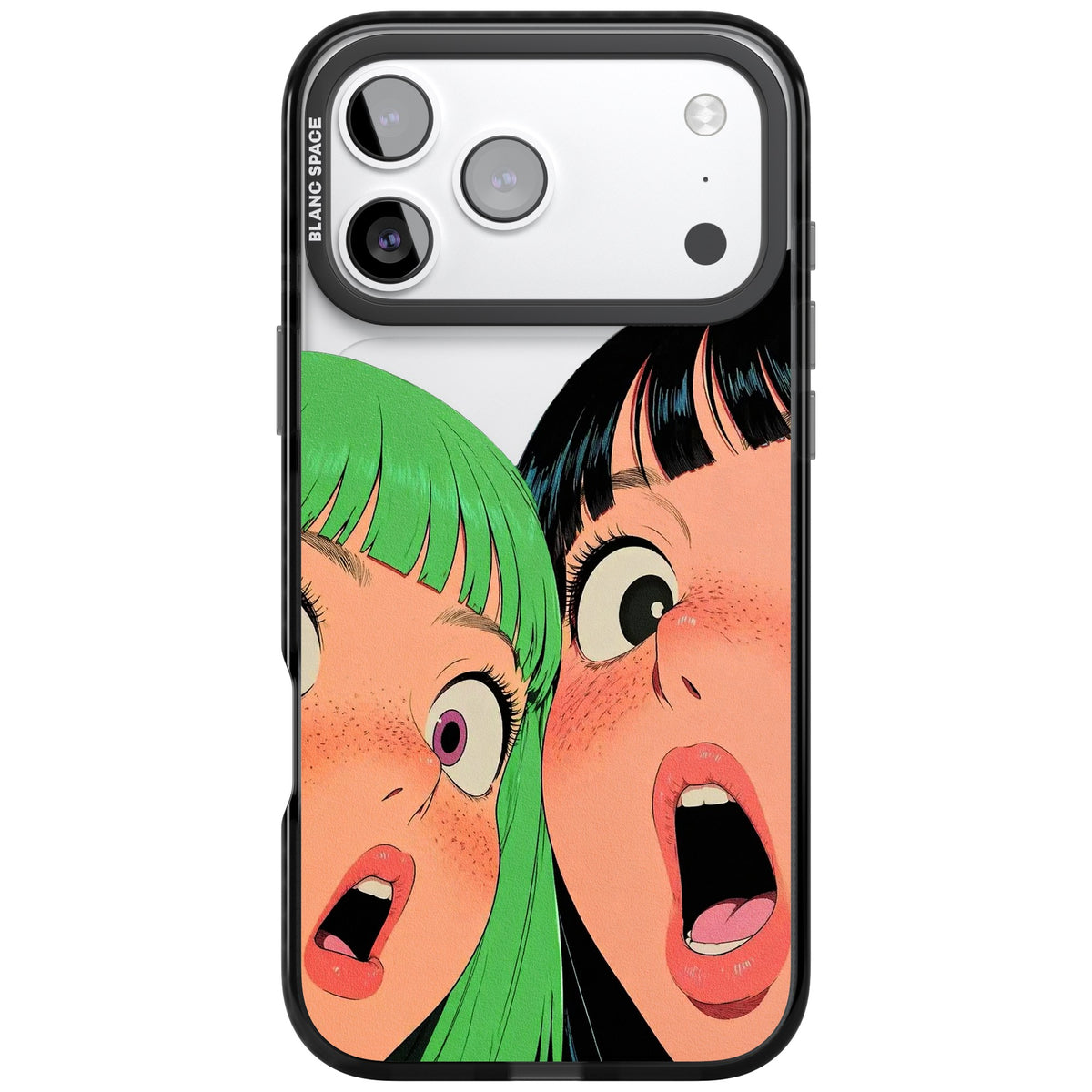 Gasp iPhone 17 Pro Max Impact Black Phone Case front
