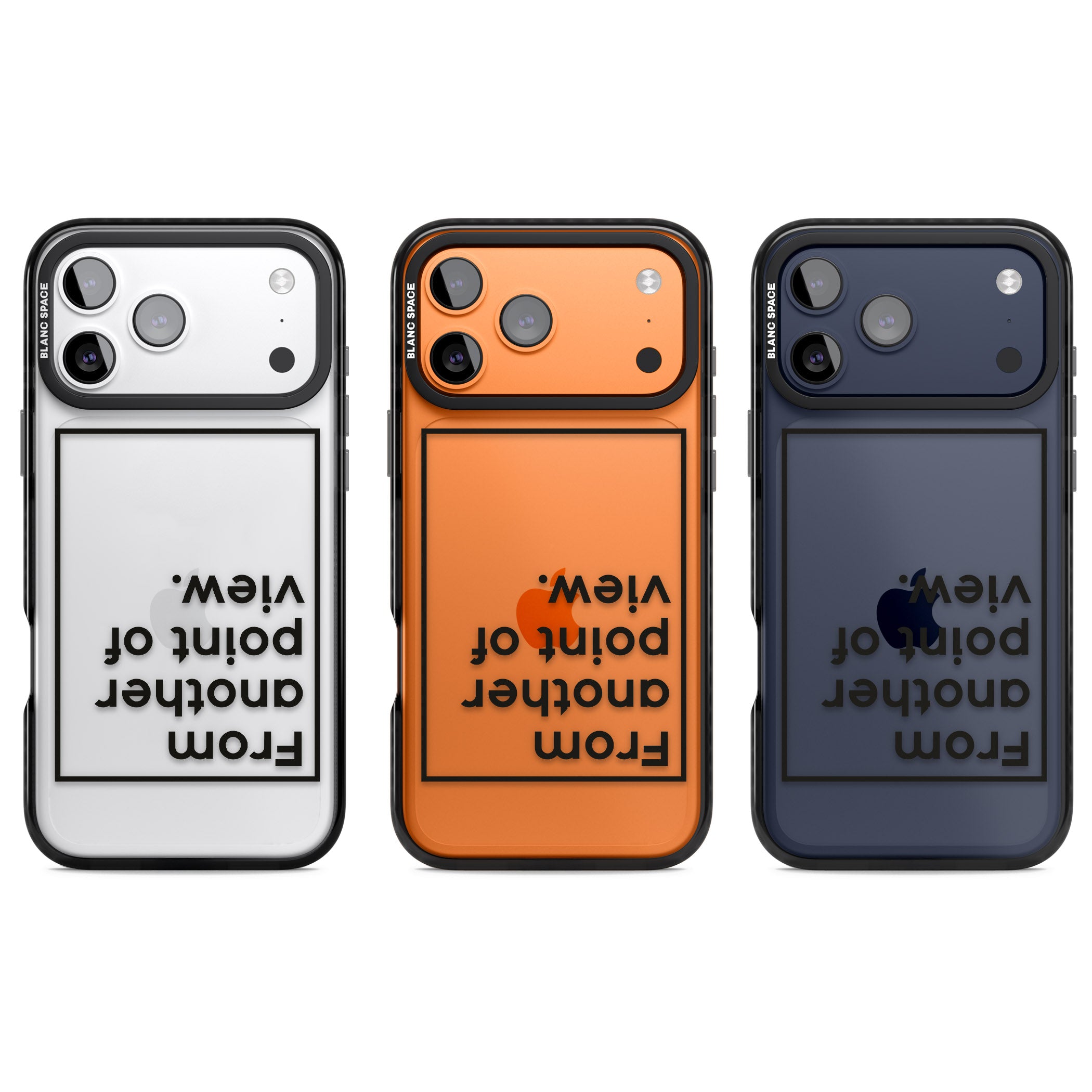 Another Point Of View iPhone 17 Pro Impact Black Phone Case APT Impact Protection