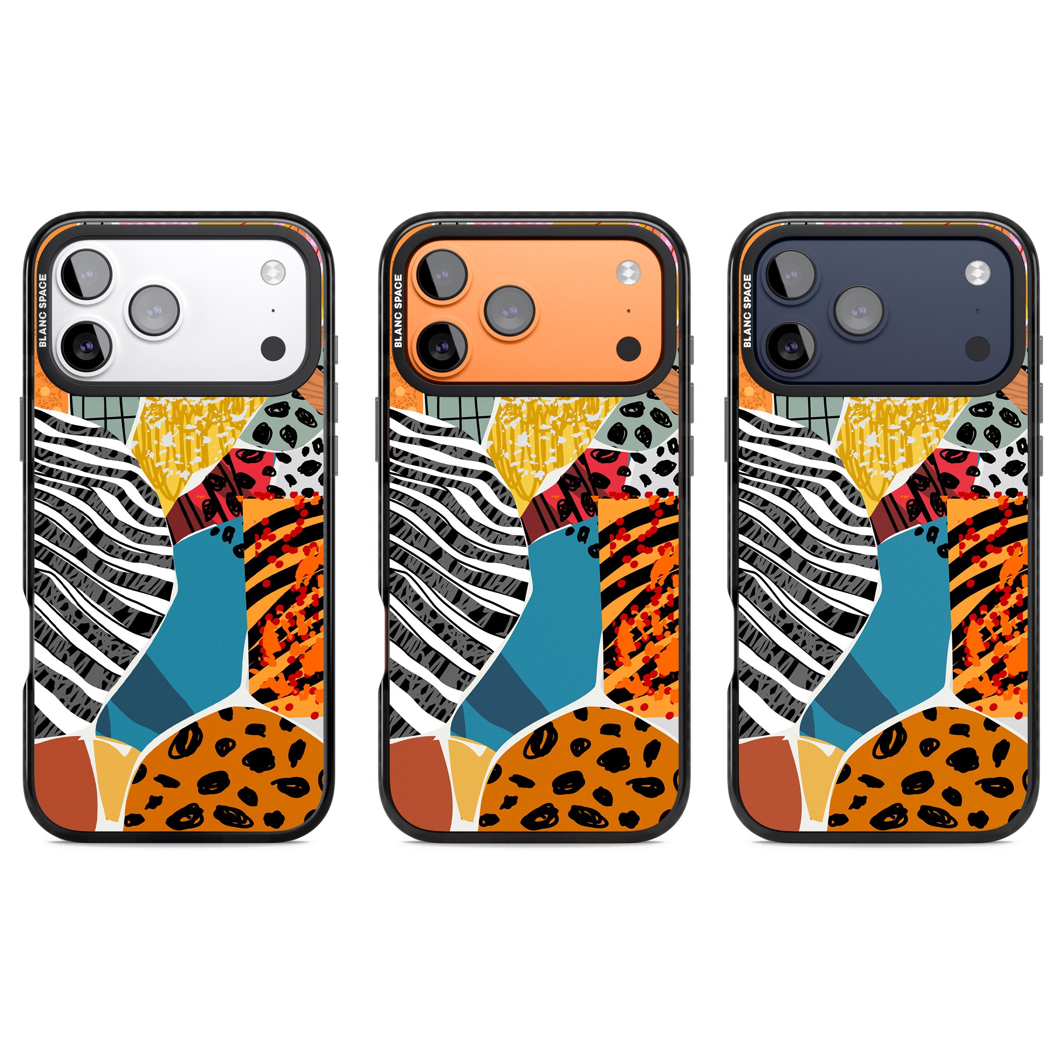 Print Passion iPhone 17 Pro Impact Black Phone Case APT Impact Protection