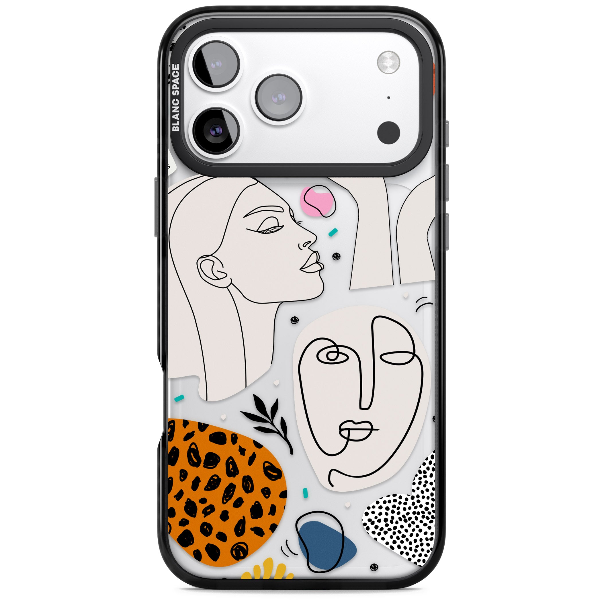 Artistic Expression Scrapbook iPhone 17 Pro Impact Black Phone Case