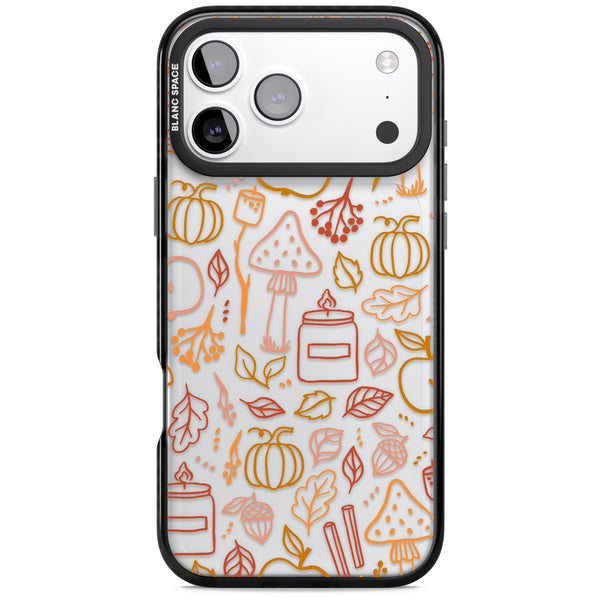 Autumn Line Pattern
