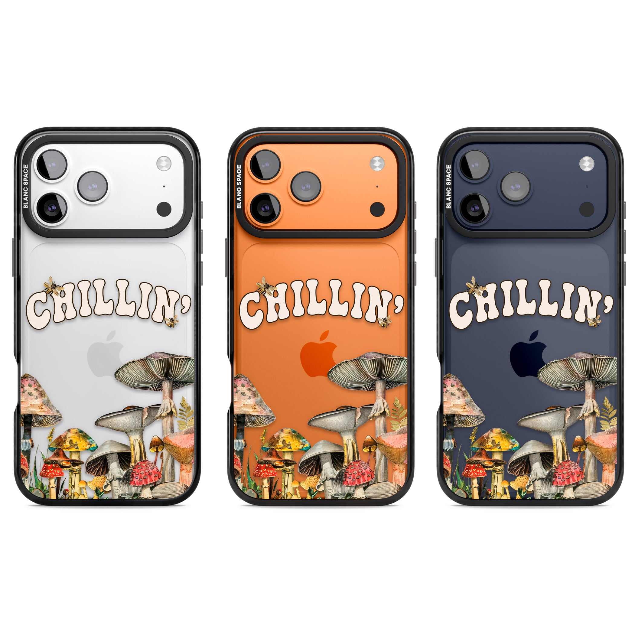 Chillin iPhone 17 Pro Impact Black Phone Case APT Impact Protection