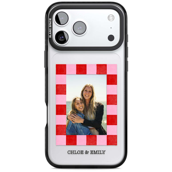 Personalised Bubblegum Check Photo