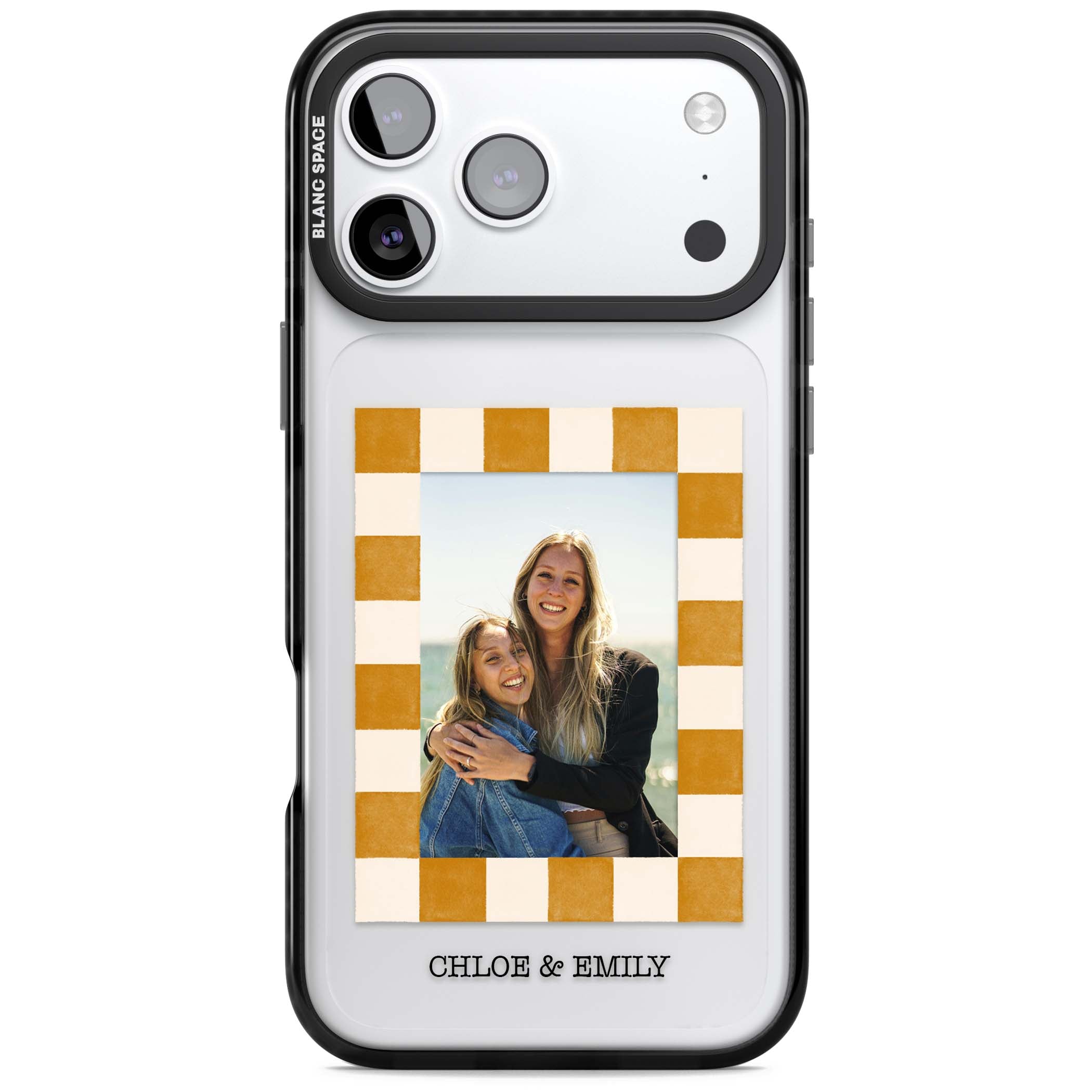 Personalised Citrus Check Photo