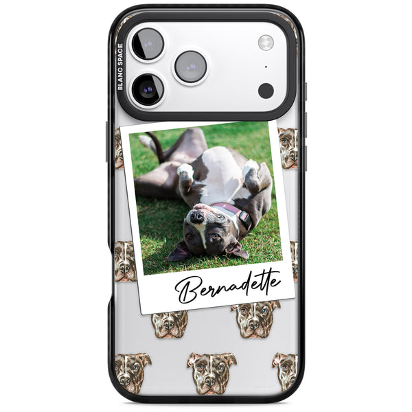 Personalised Staffordshire Bull Terrier Instant Camera Photo