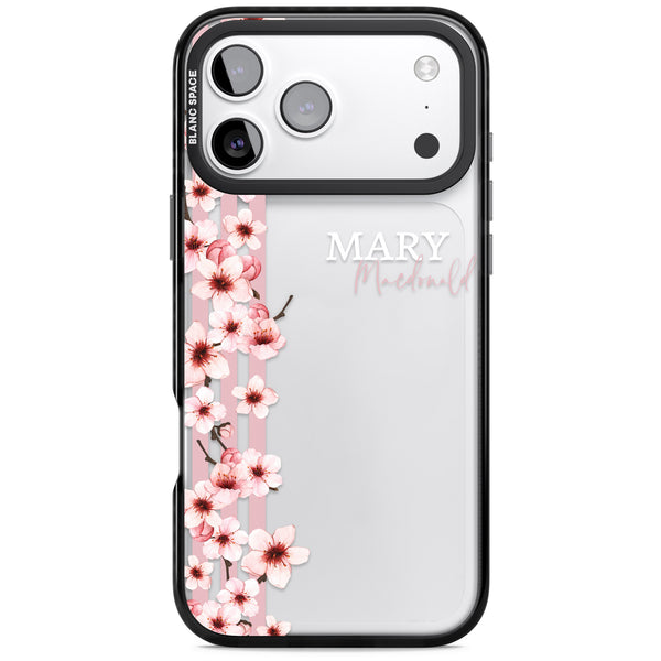 Personalised Cherry Blossom Stripe
