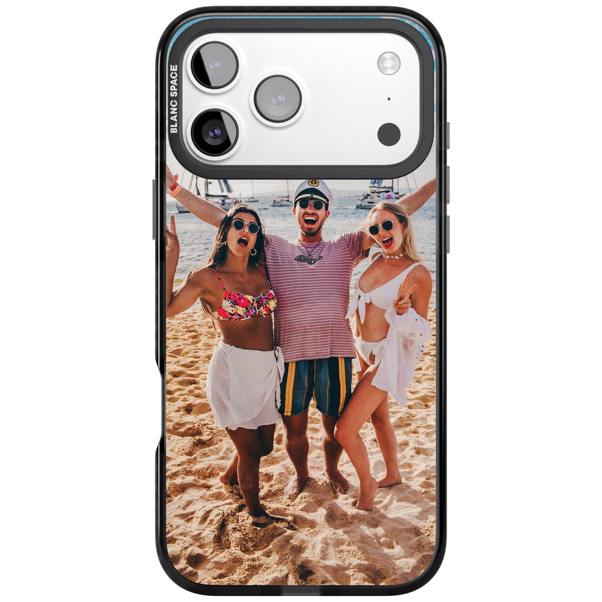 Personalised Photo iPhone 17 Pro Max Impact Black Phone Case front