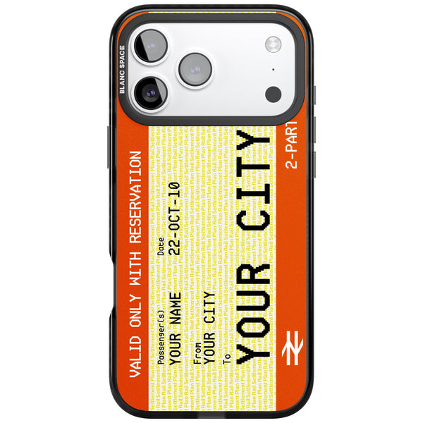 Personalised Create Your Own Train Ticket