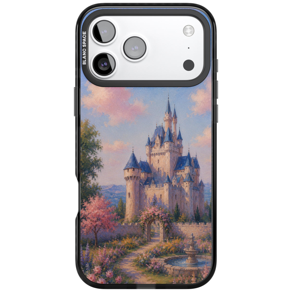 Enchanted Kingdom iPhone 17 Pro Max Impact Black Phone Case front