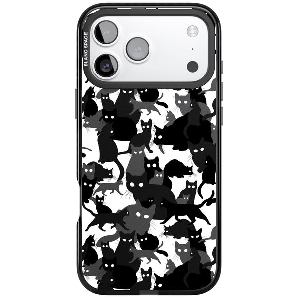 Black & White Cat Camouflage