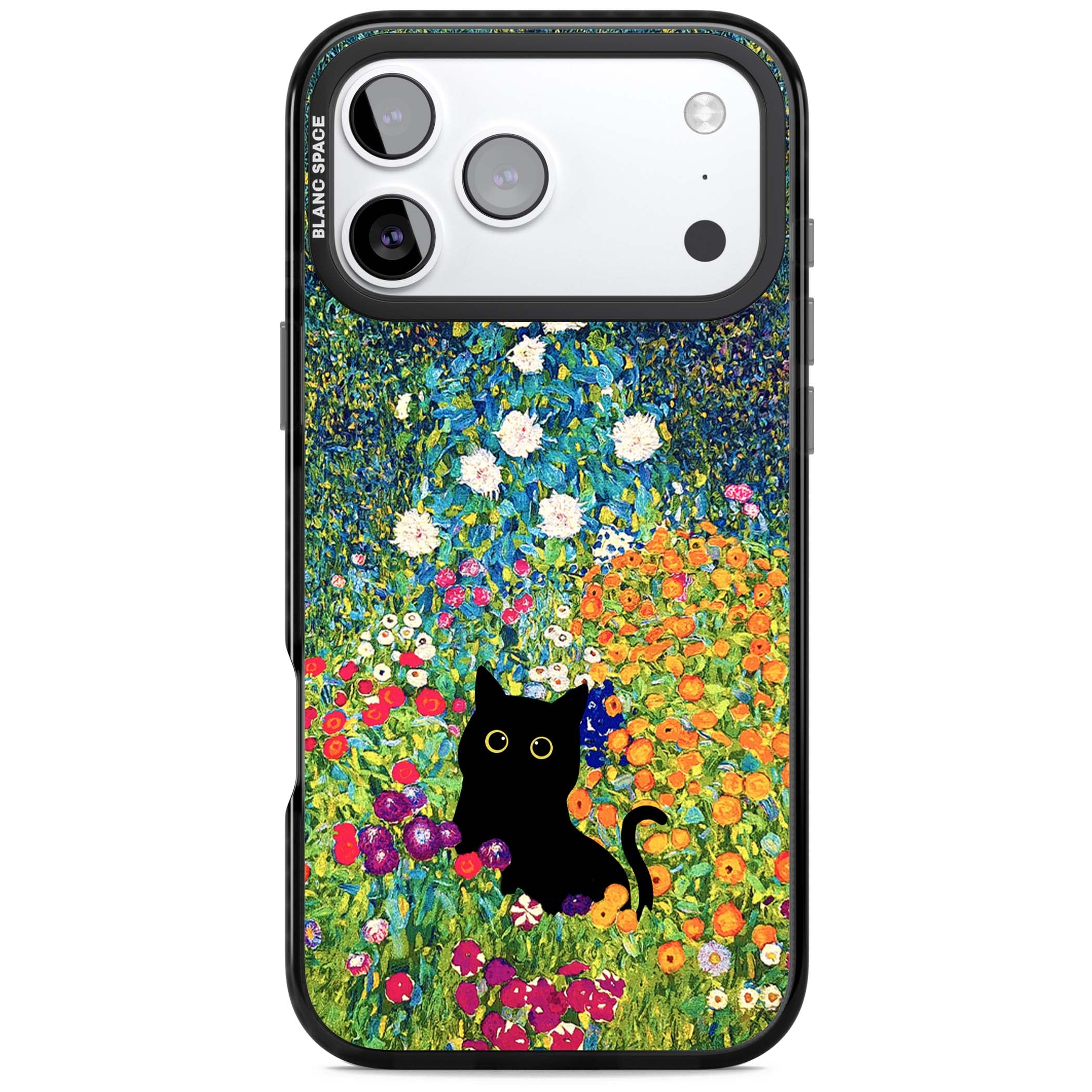 Cat in Klimt's Garden