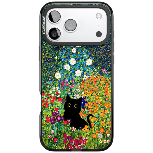 Cat in Klimt's Garden