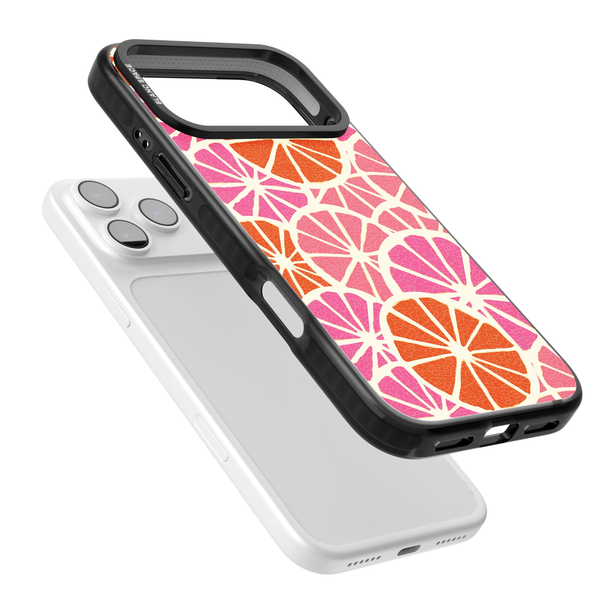 Citrus Slices iPhone 17 Pro Impact Black Phone Case Colours