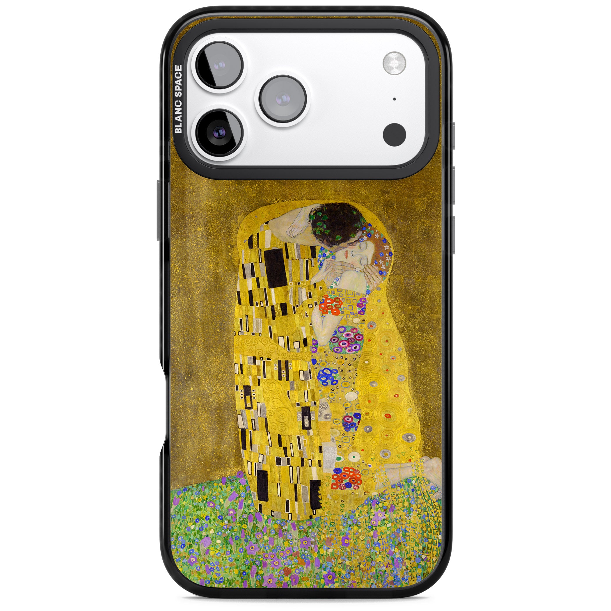 The Kiss iPhone 17 Pro Impact Black Phone Case