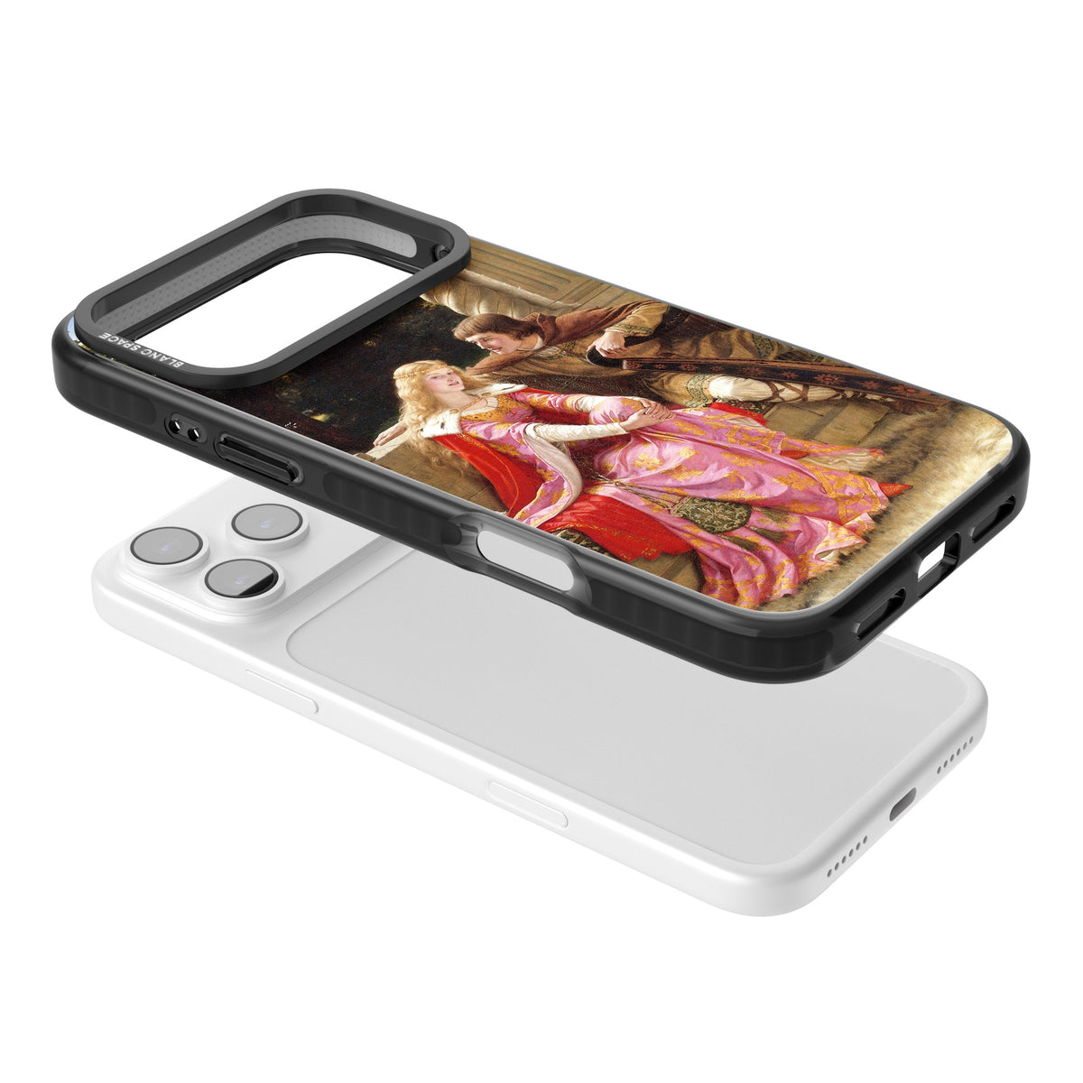 The End of the Song iPhone 17 Pro Max Impact Black Phone Case angled