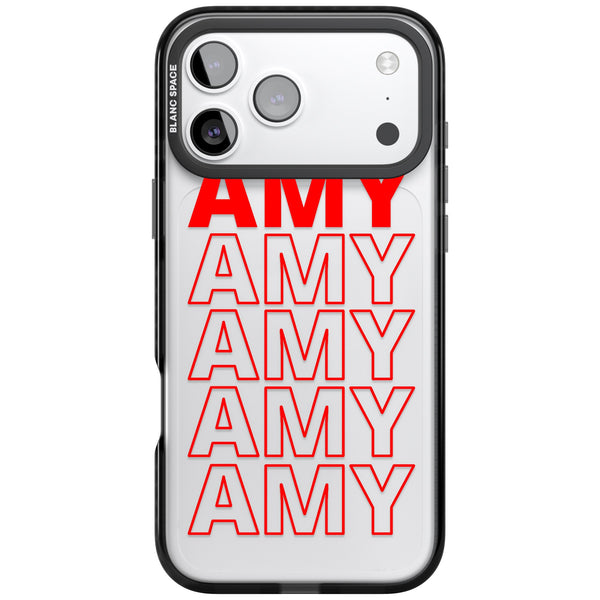 Personalised Bold Name Repeat