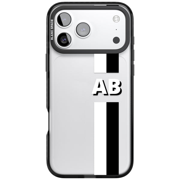 Personalised Bold Two Stripe Name