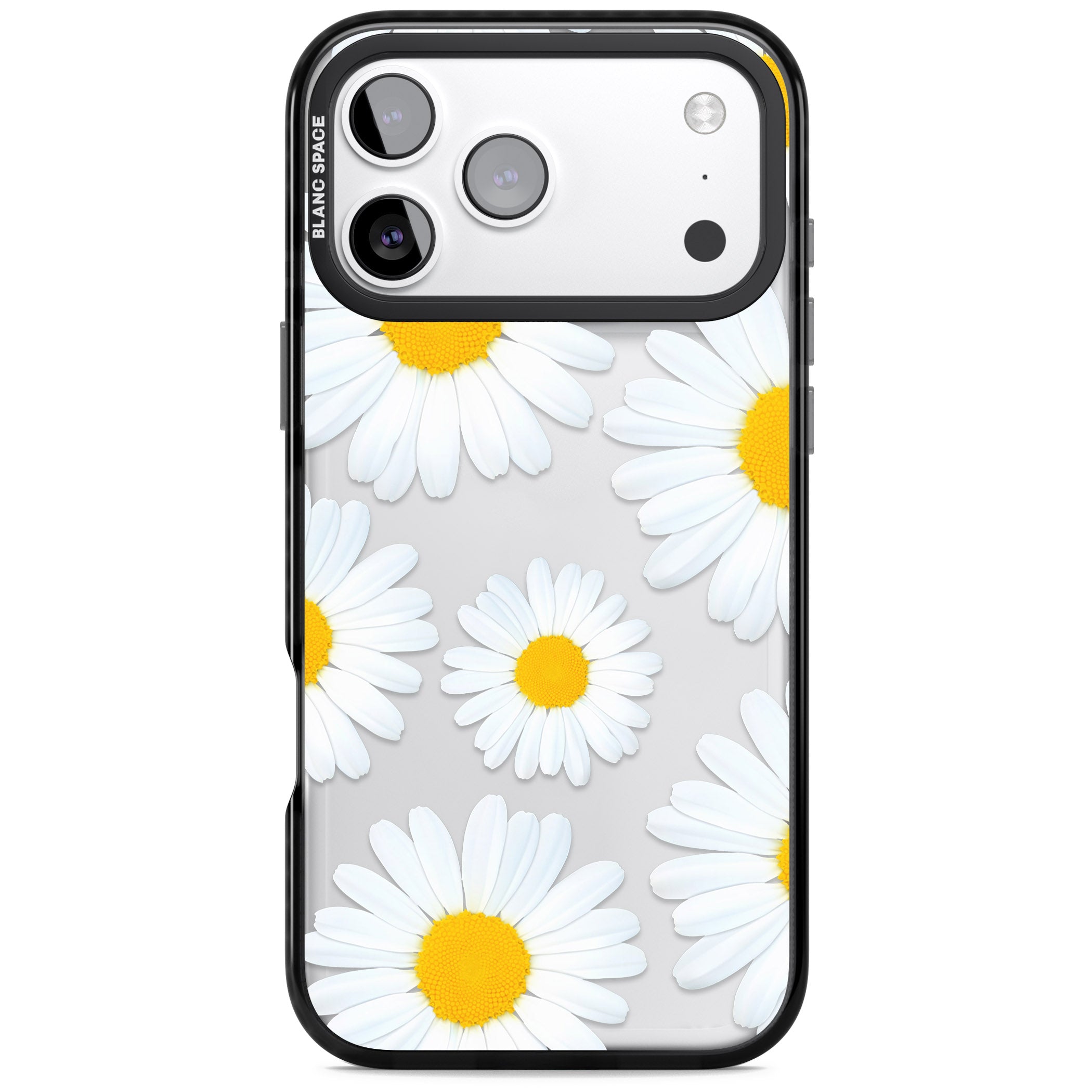 Summer Daisy iPhone 17 Pro Impact Black Phone Case
