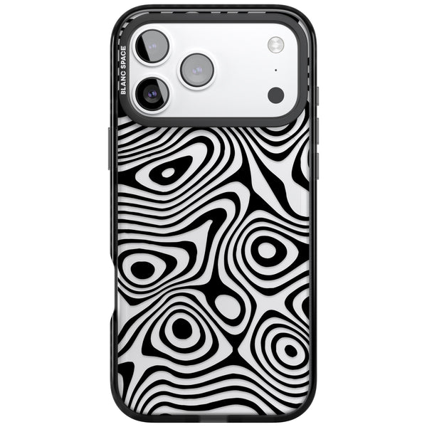 Dark Topographic Map