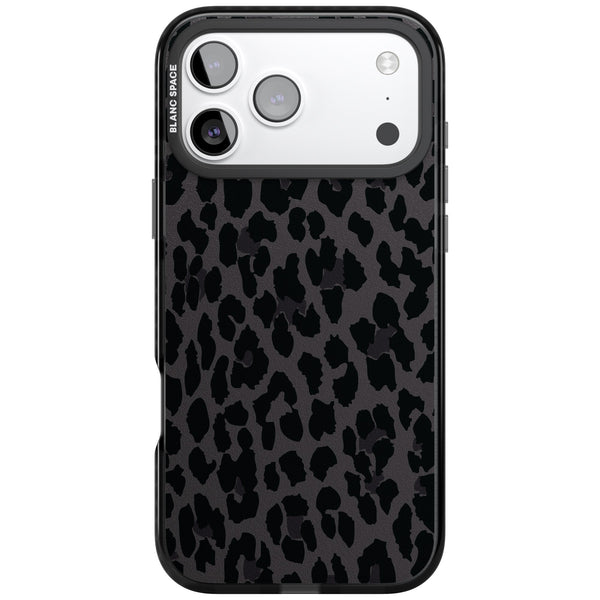 Dark Leopard Print