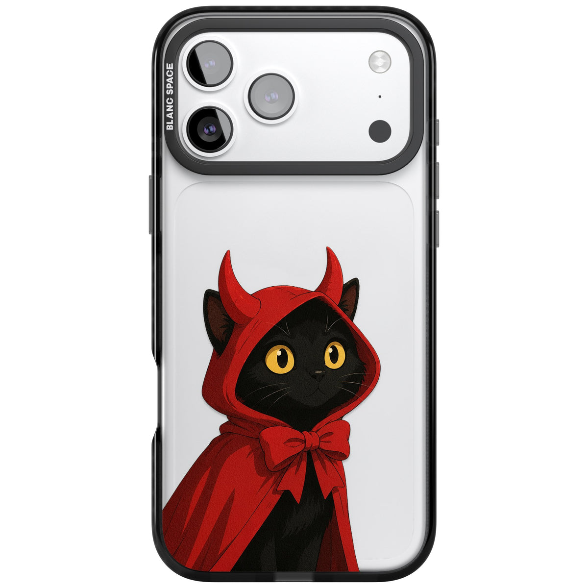 Little Devil iPhone 17 Pro Max Impact Black Phone Case front