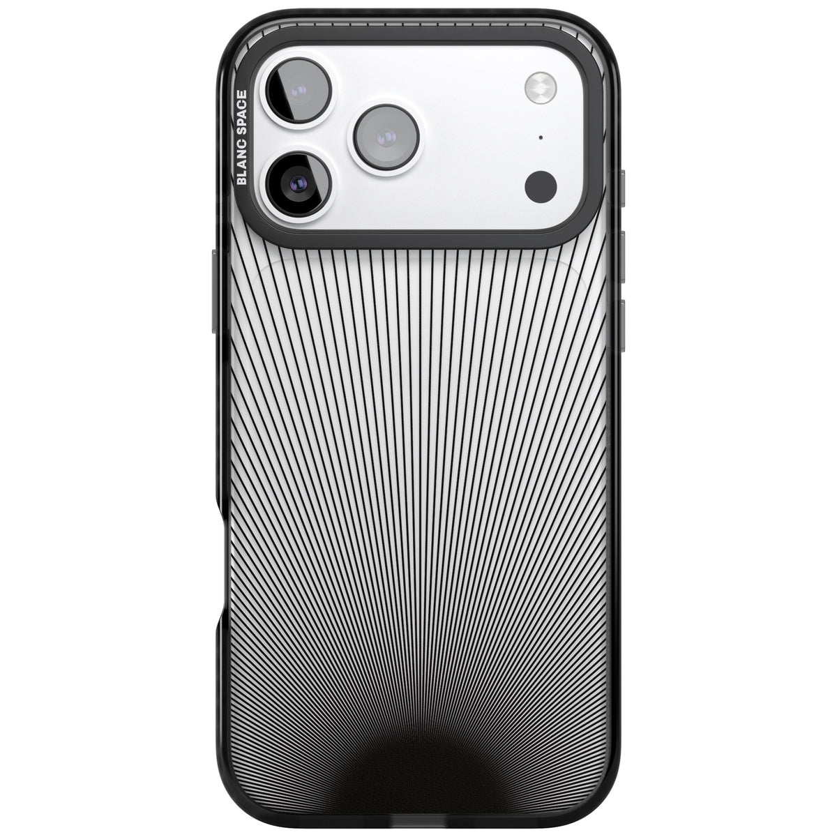 Linear Horizon iPhone 17 Pro Max Impact Black Phone Case front