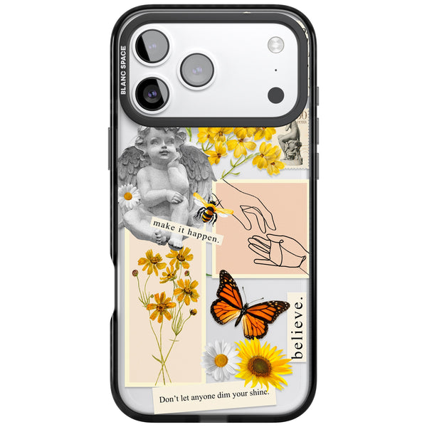 Yellow Wildflower Collage