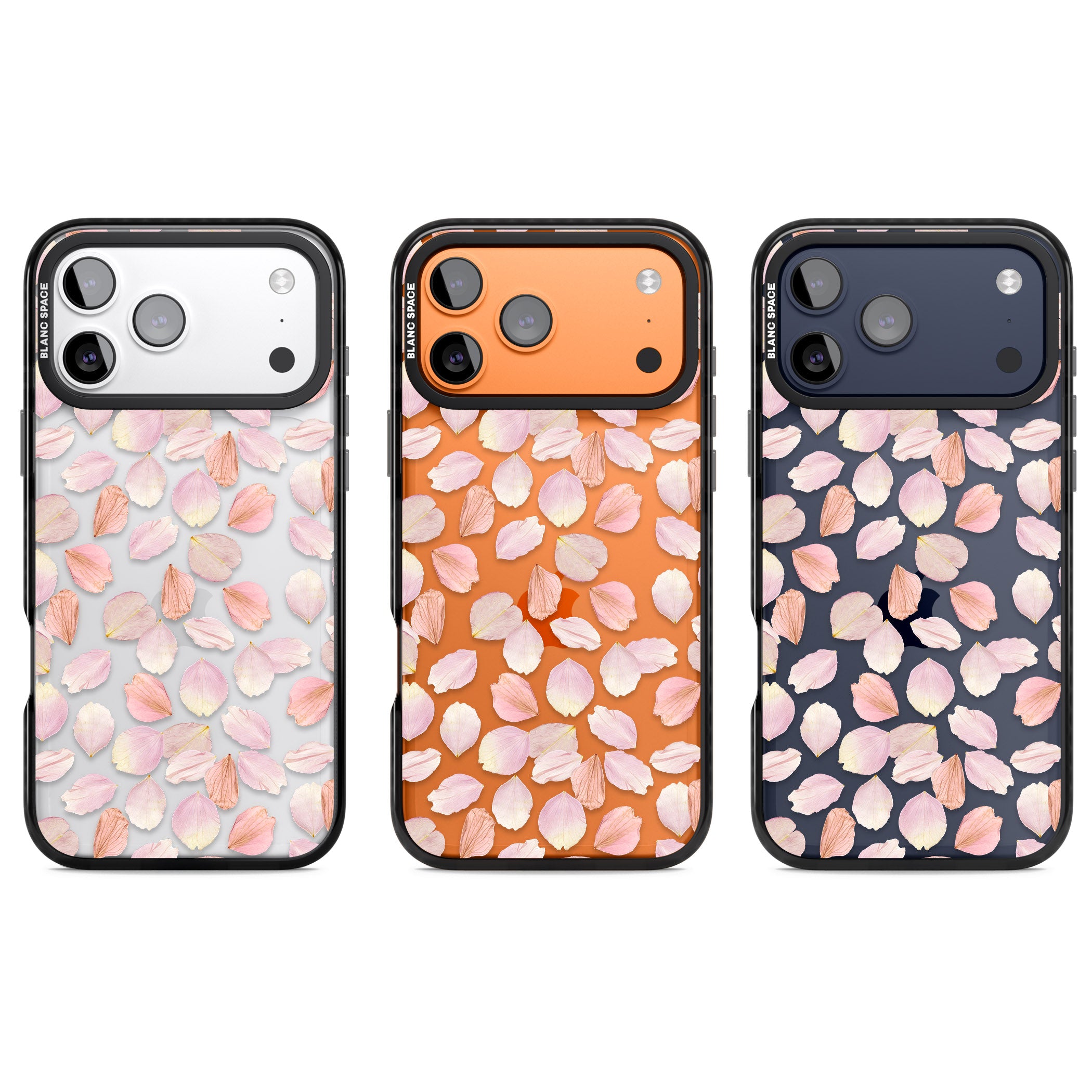 Petal Dream iPhone 17 Pro Impact Black Phone Case APT Impact Protection