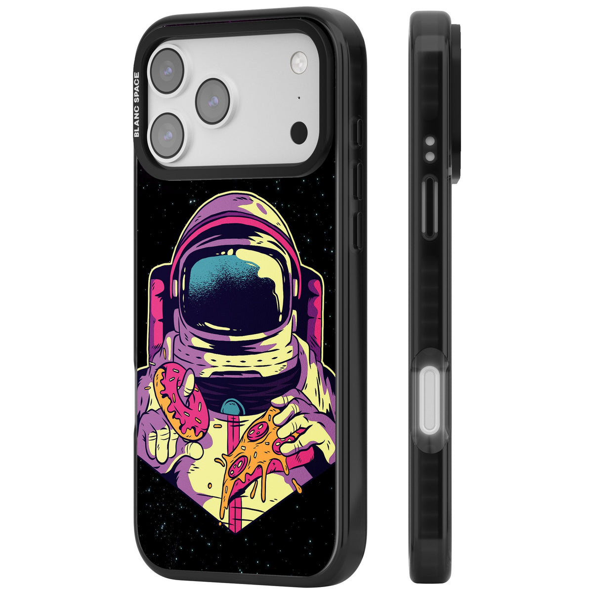 Astro Cheat Meal iPhone 17 Pro Max Impact Black Phone Case side