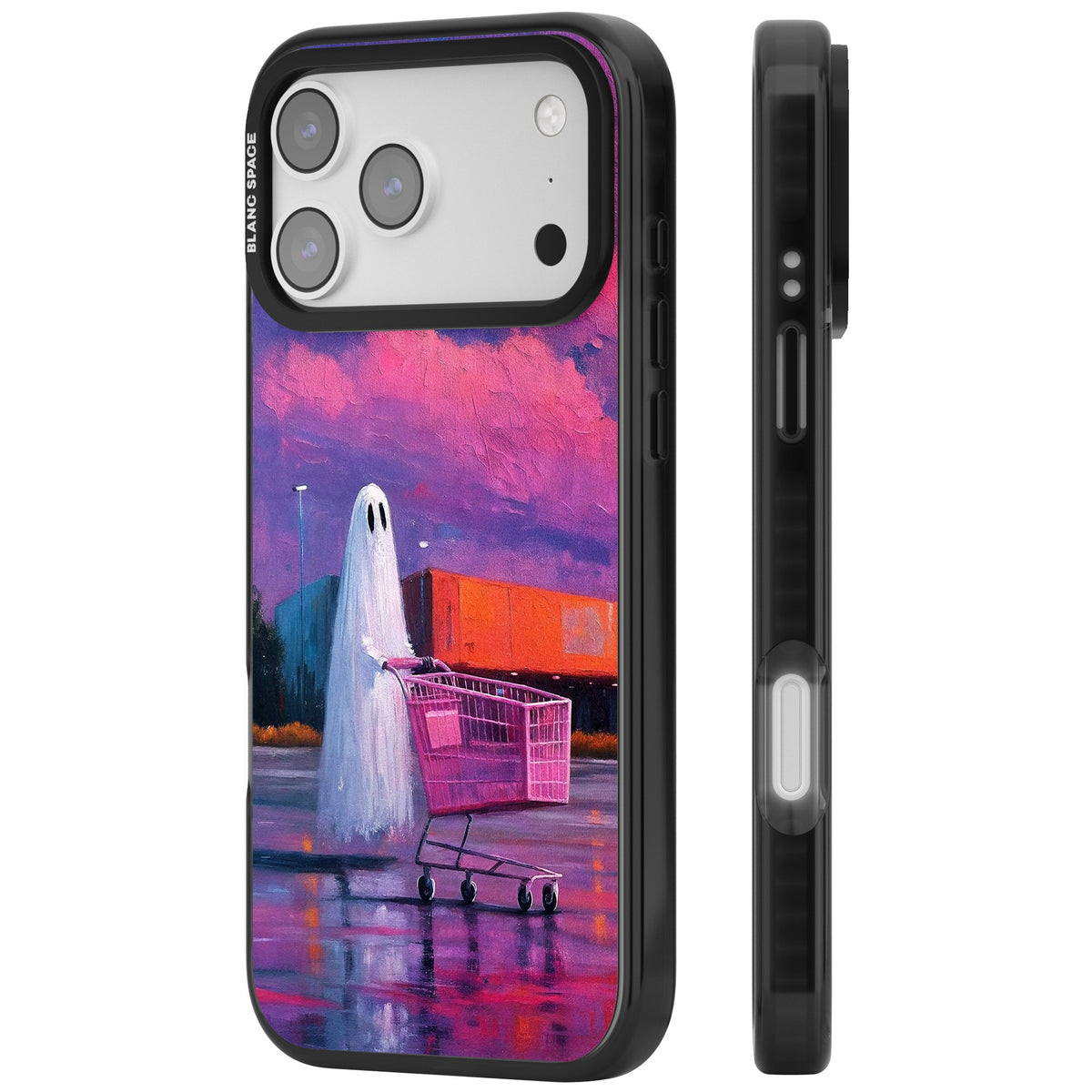 A Ghost's Errand iPhone 17 Pro Max Impact Black Phone Case side