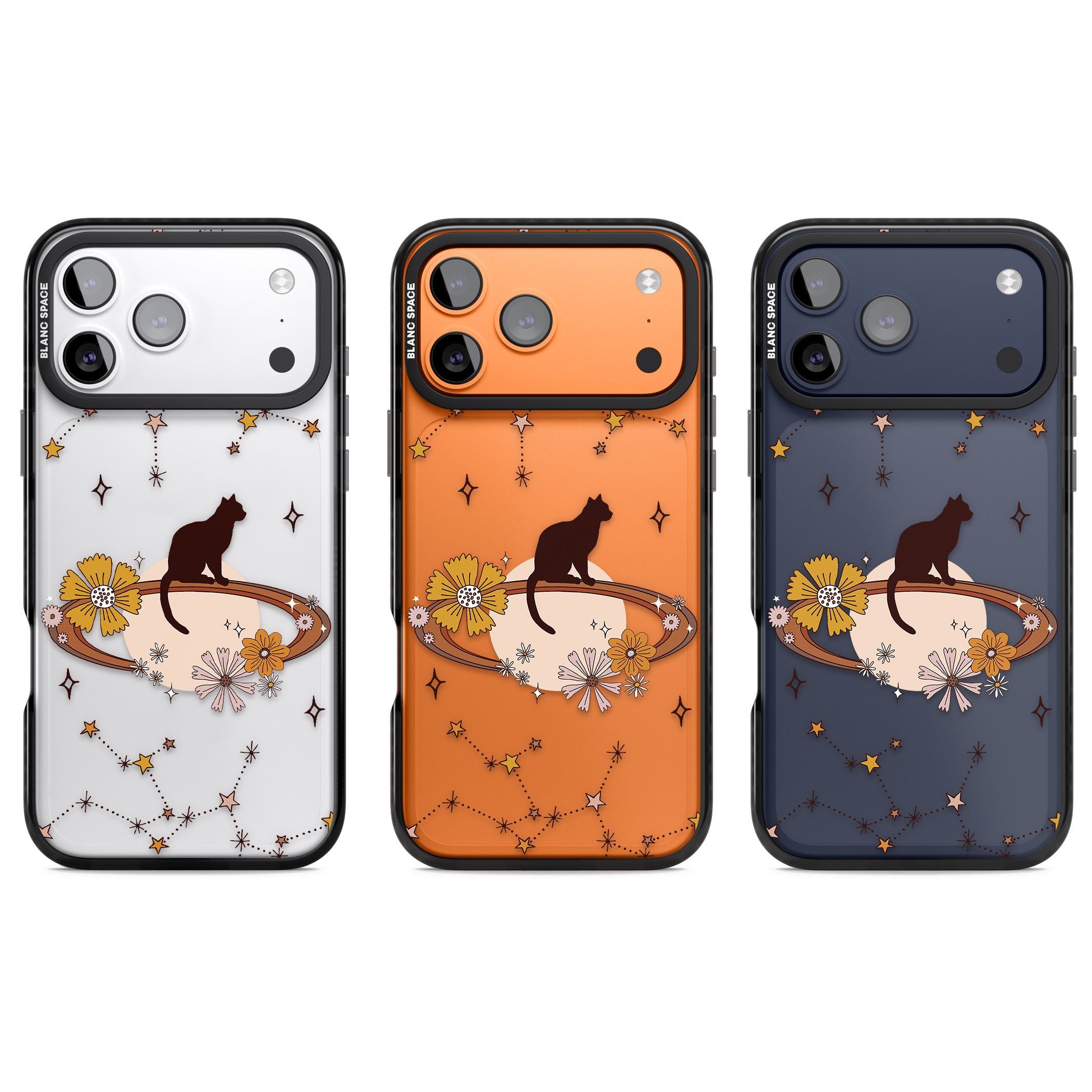 Feline Phenomenon iPhone 17 Pro Impact Black Phone Case APT Impact Protection