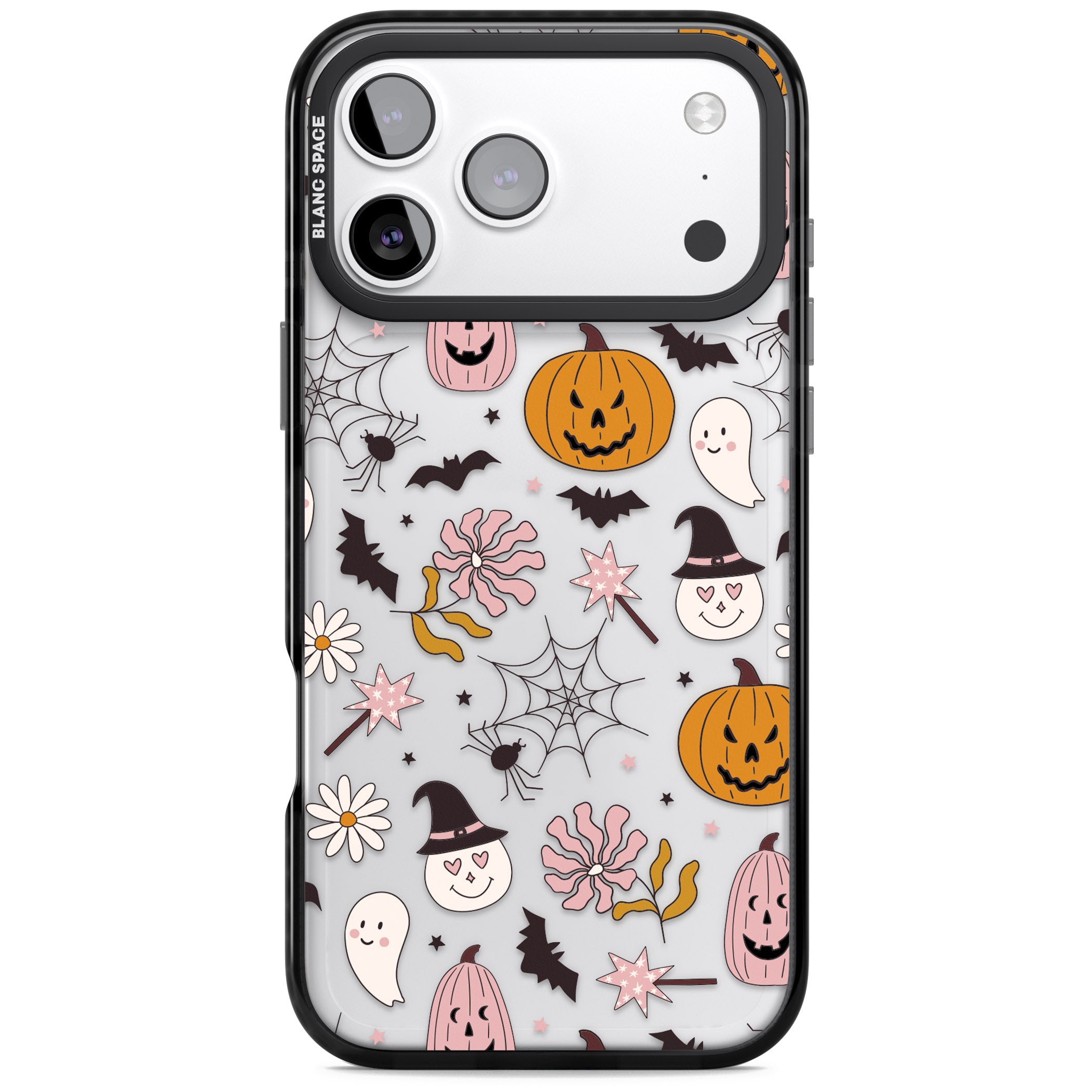 Spooky Mix iPhone 17 Pro Impact Black Phone Case