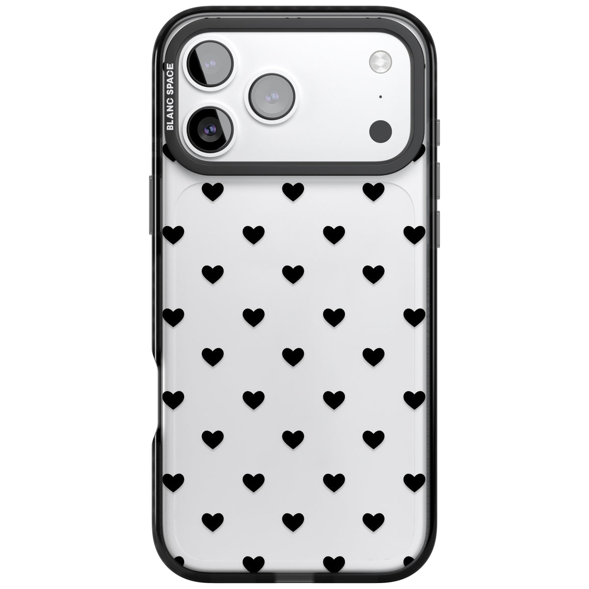 Petit Amour iPhone 17 Pro Max Impact Black Phone Case front